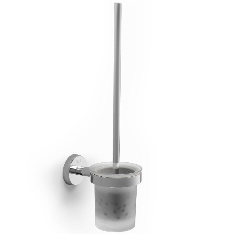 Escobilla Para Inodoro Spirella Toronto 38.5x11.5x11.5 Cm Gris - Poliestirol, Diseño Elegante Para Baño