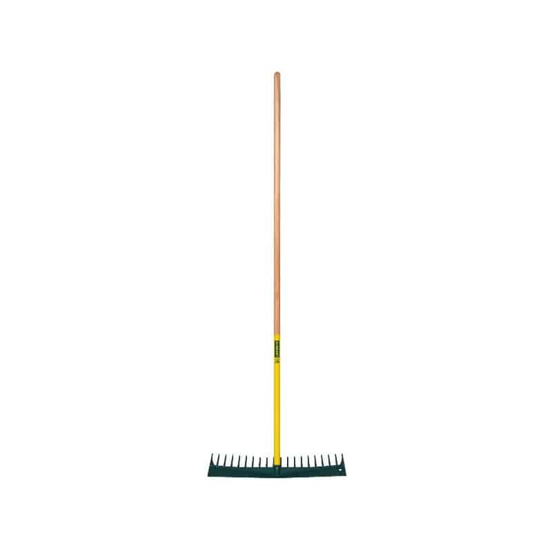 Râteau Polymère 60 cm Duopro manche bois 180 cm certifié PEFC 100% - 2