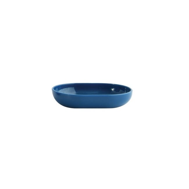 Portasapone d'appoggio in ceramica blu - Azalea di Gedy Portasapone d'appoggio in ceramica blu - Azalea di Gedy