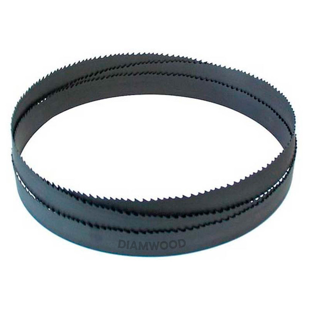 SBM Set 3 Lame Per Sega A Nastro - 1880 X 13 X 0,65 Mm, 6 Denti Per Pollice, Acciaio Al Carbonio Per Legno E Metalli Non Ferrosi