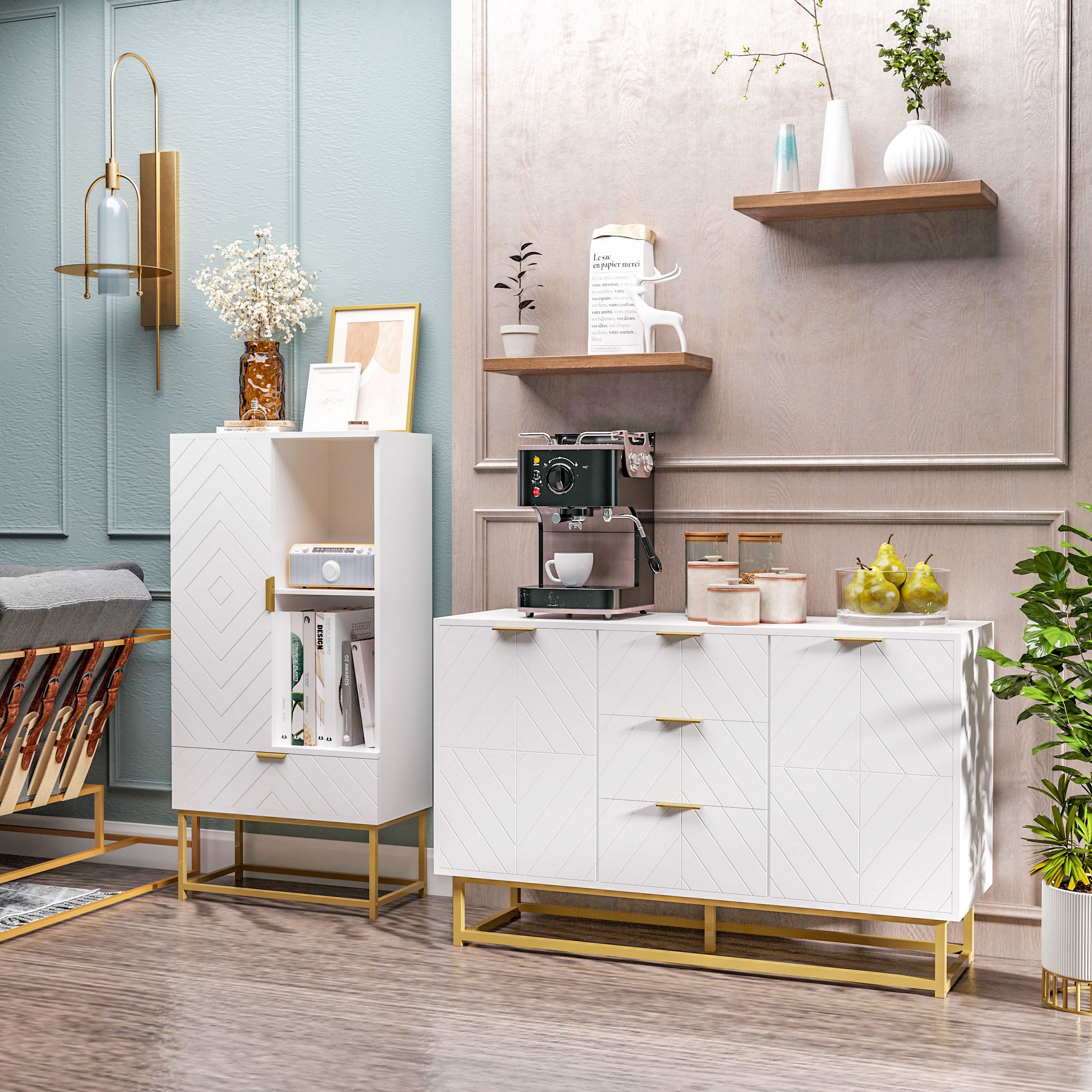 Armoire de salle de bain Bois kleankin - 2