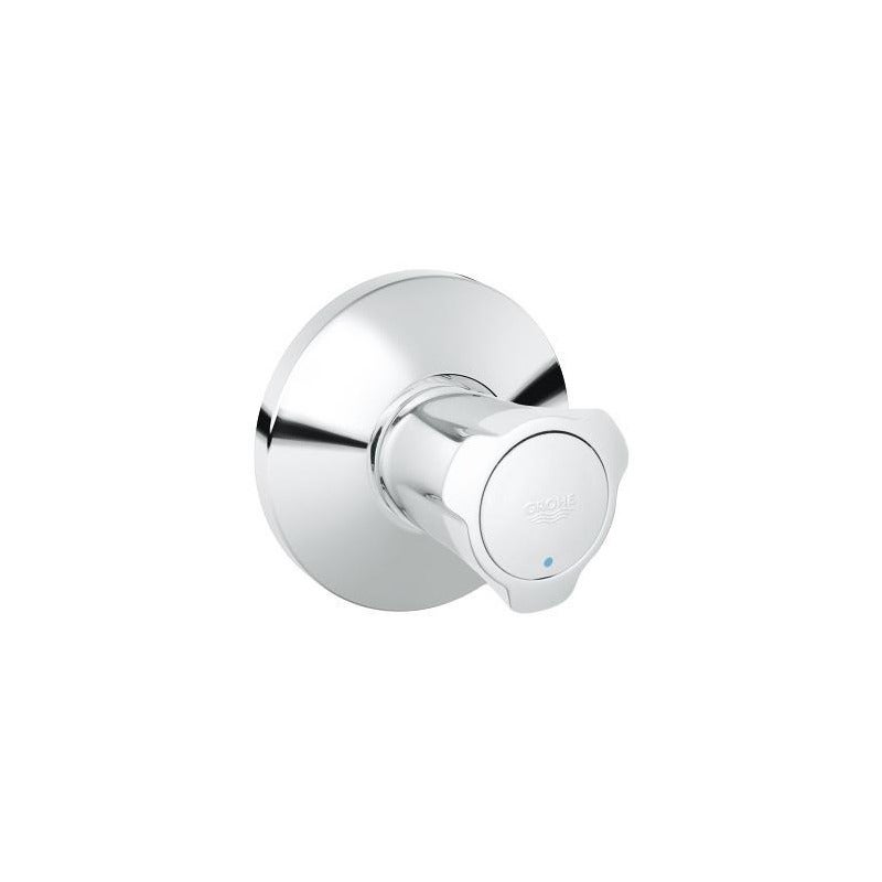 Grohe Costa concealed valve, surface-mounted, blue marking, installation depth 20-80mm, chrome, 19808001