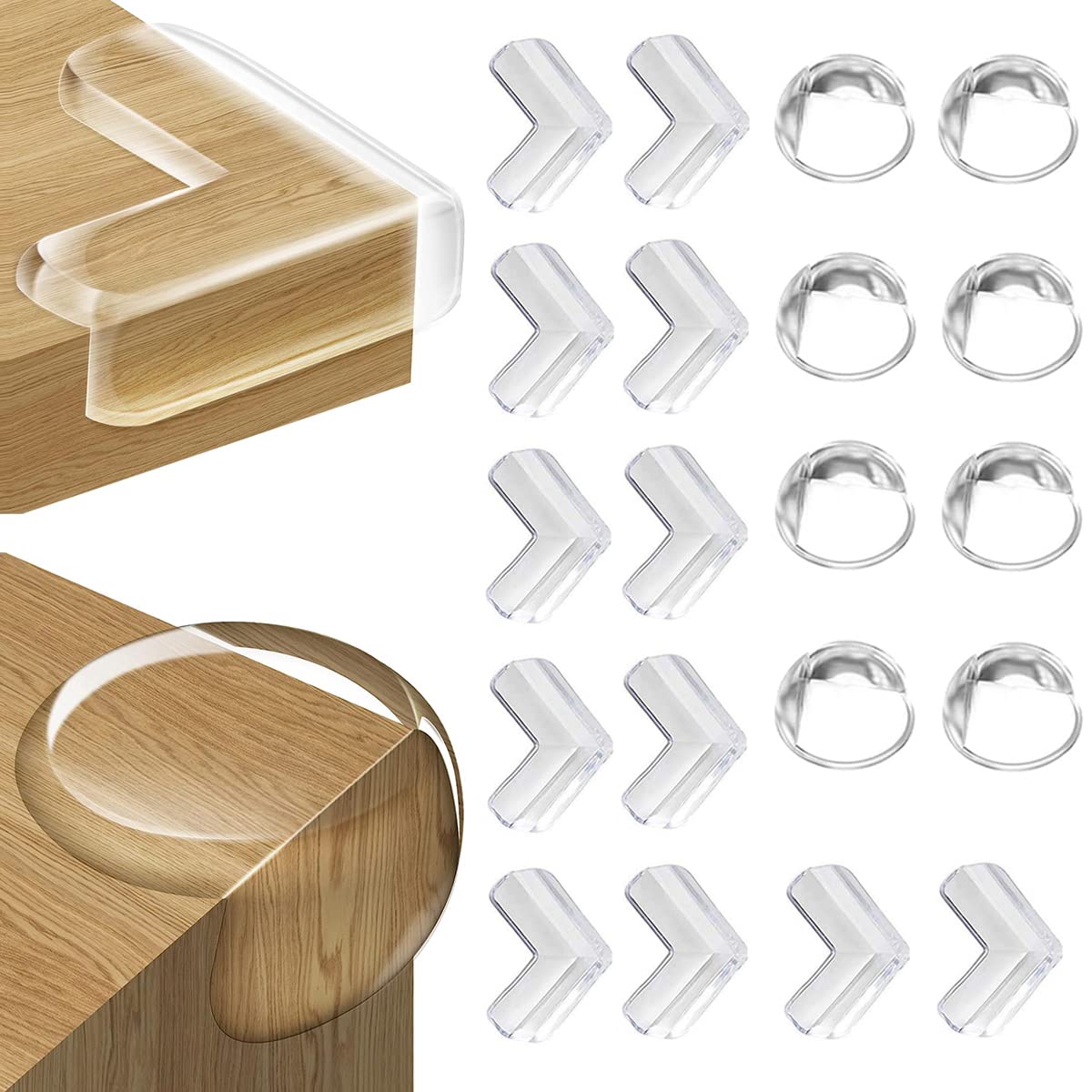 30 Pièces Protection Coins De Table Pour Bébé - Protections D'Angles Transparentes Avec Colle Améliorée Pour Tables Et Meubles