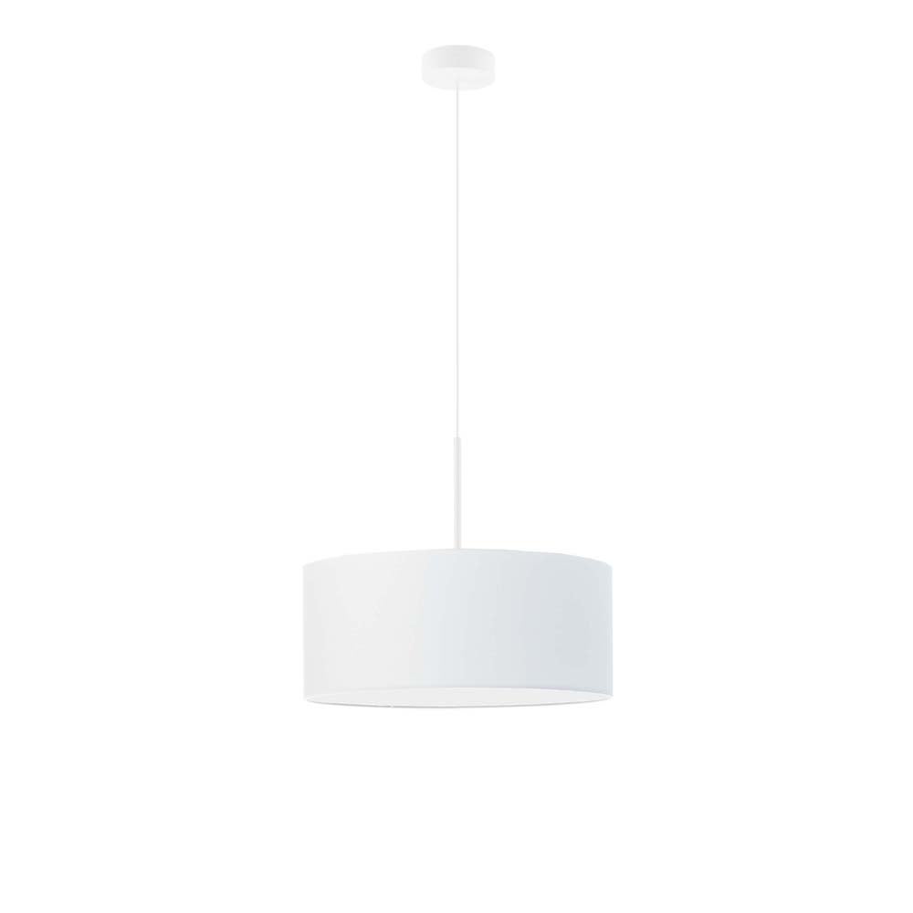 Lampa wisząca zwis żyrandol sufitowa z abażurem walec JAZZ 40 cm