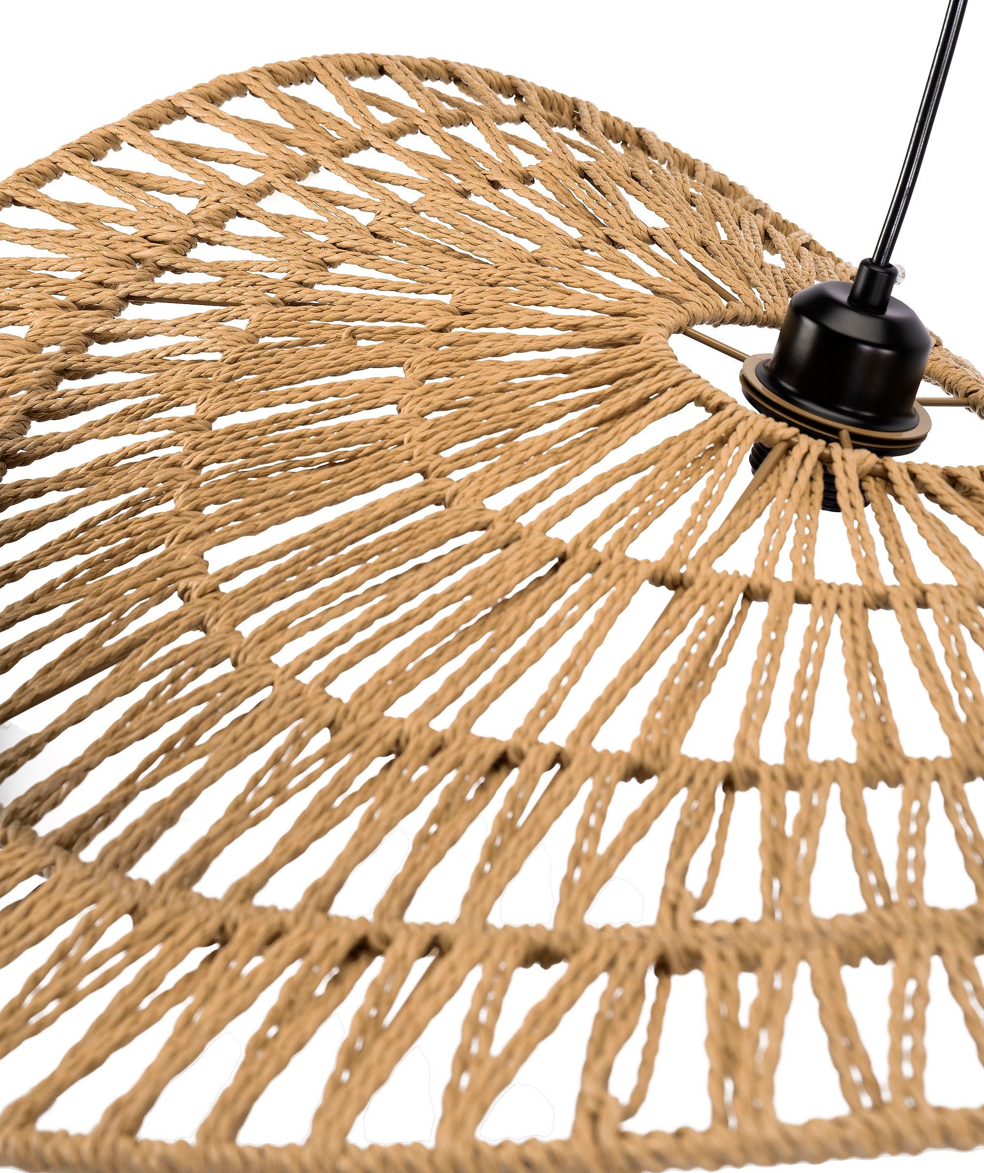 Lampa Sufitowa Wisząca Toolight App1740-1Cp Brązowy 80Cm - 3