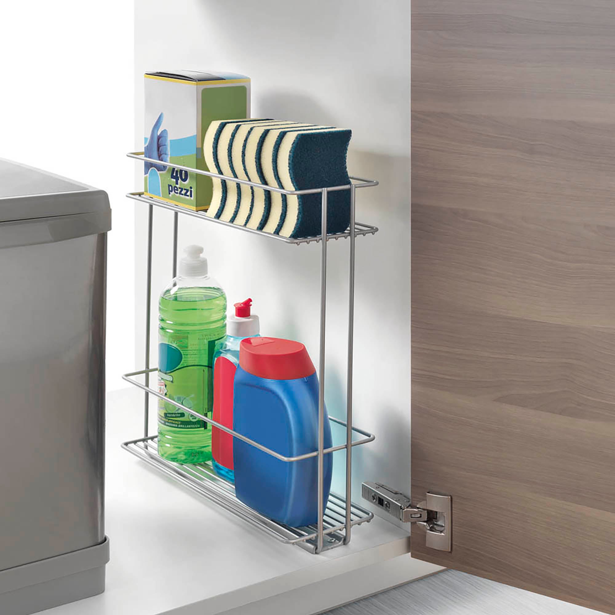 Metaltex IN&OUT XL - Organizador Limpieza Deslizante Bajo Fregadero - 3