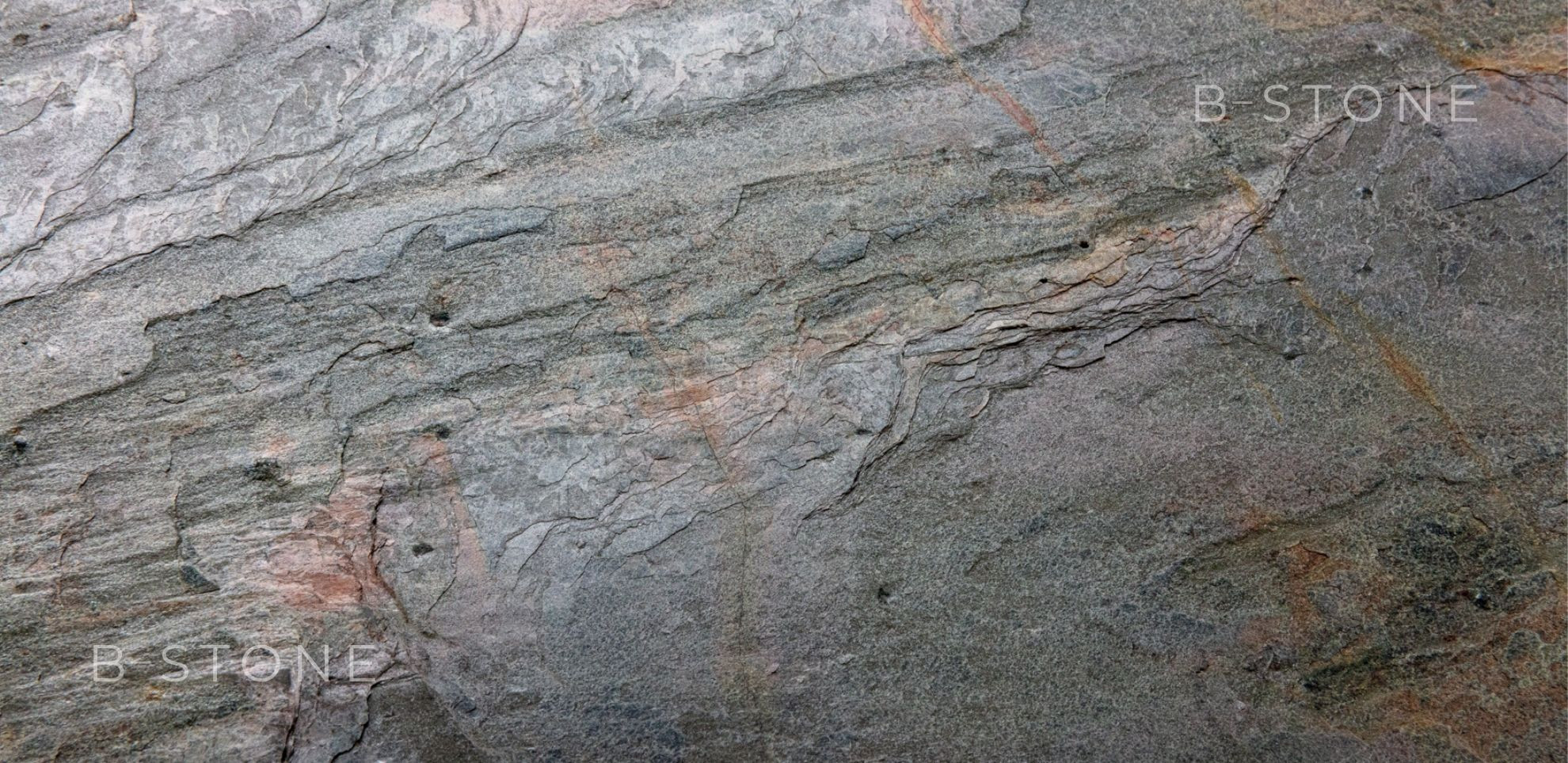 Feuille De Pierre 100% Naturelle B-Stone Jorasses 201 2400x1200mm - 2,88m2 - 2
