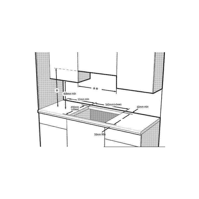 Plaque à Induction BEKO 01302909 60 cm 7200W 60 cm 58 cm 7200 W - 3