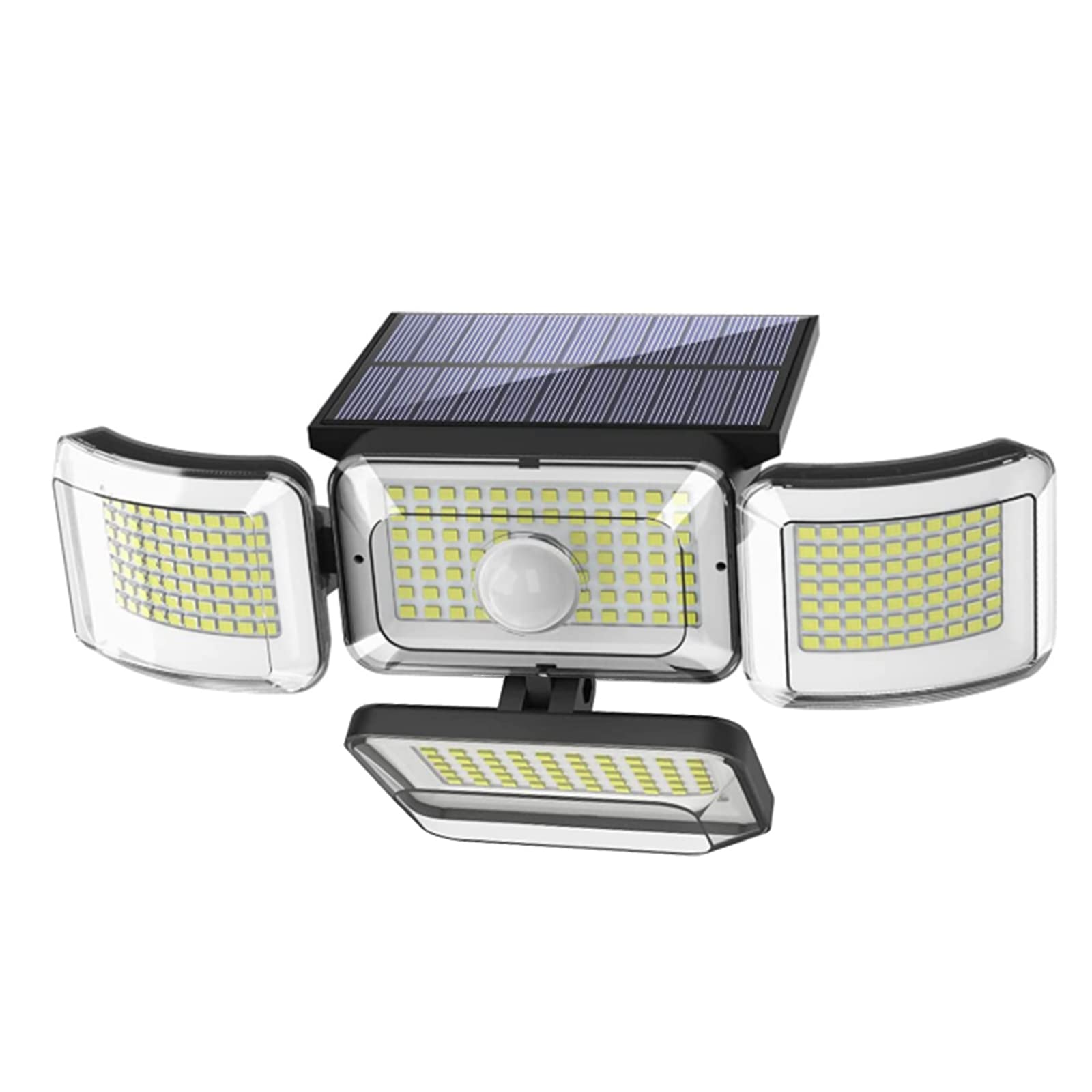 Lampes solaires d'extérieur 288 LED avec détecteur de mouvement, 4 ...