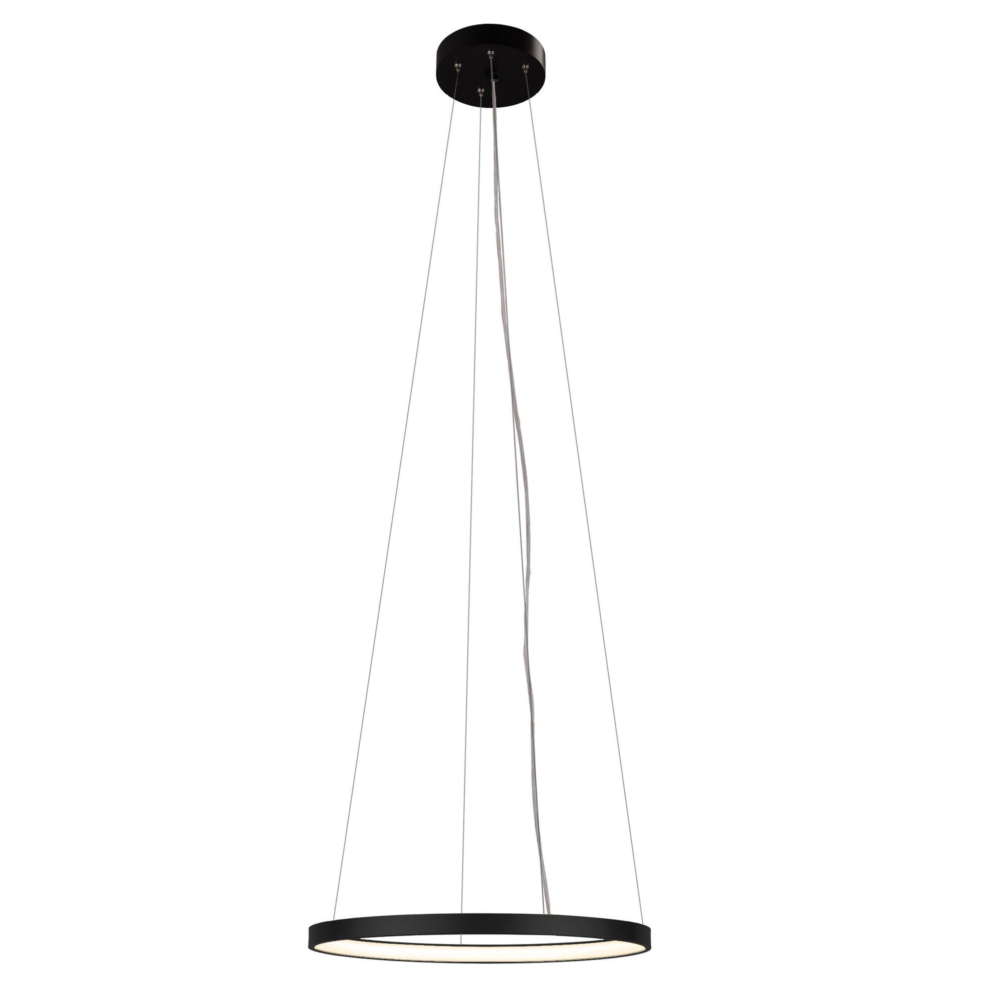 Lampa wisząca AGARI LED 35W Ciepła biel 4371lm czarna wym: 150 x 57 x 57 cm Shilo