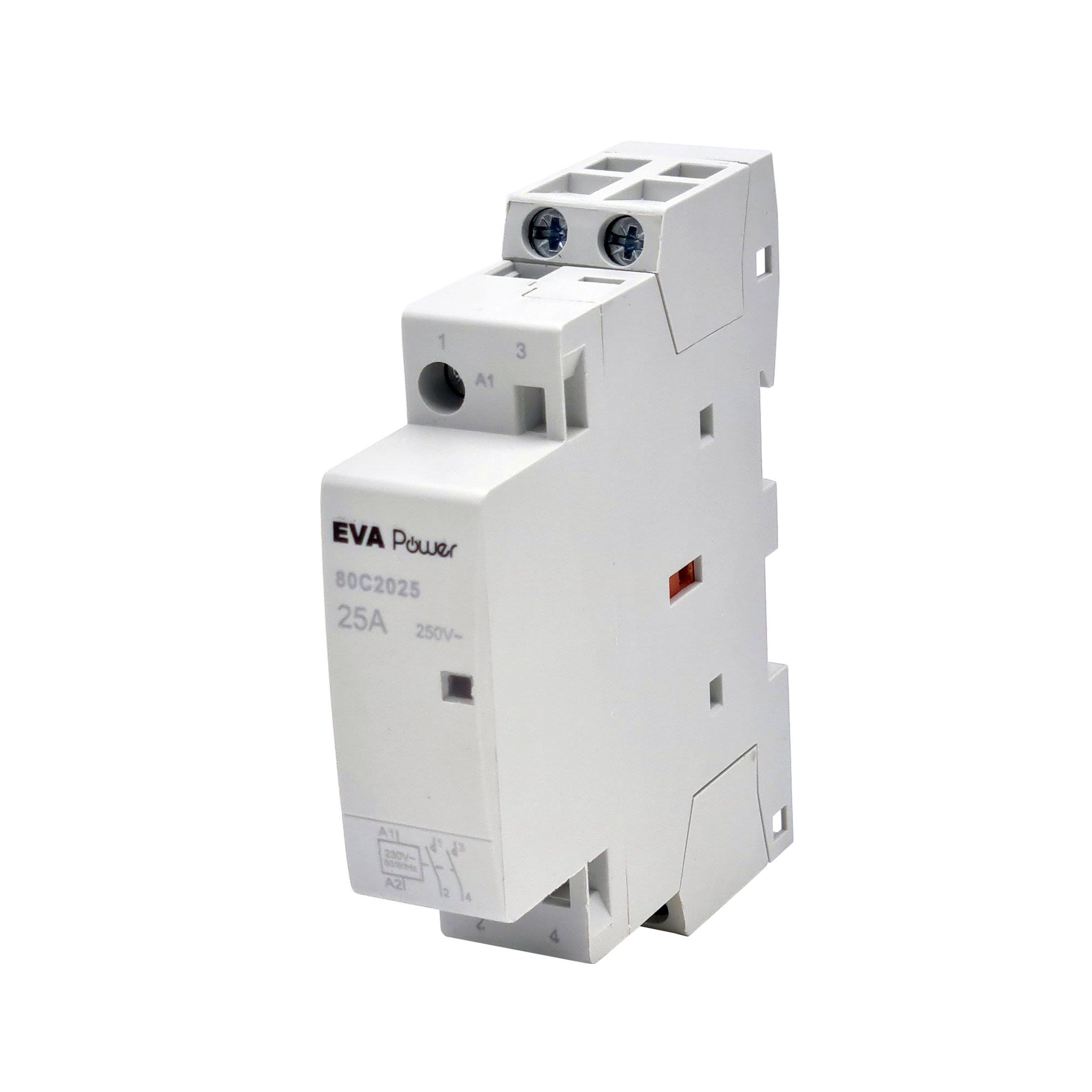 Contactor 25A 2NC 230V - Contacteur Électrique Puissant Et Fiable Pour Vos Installations