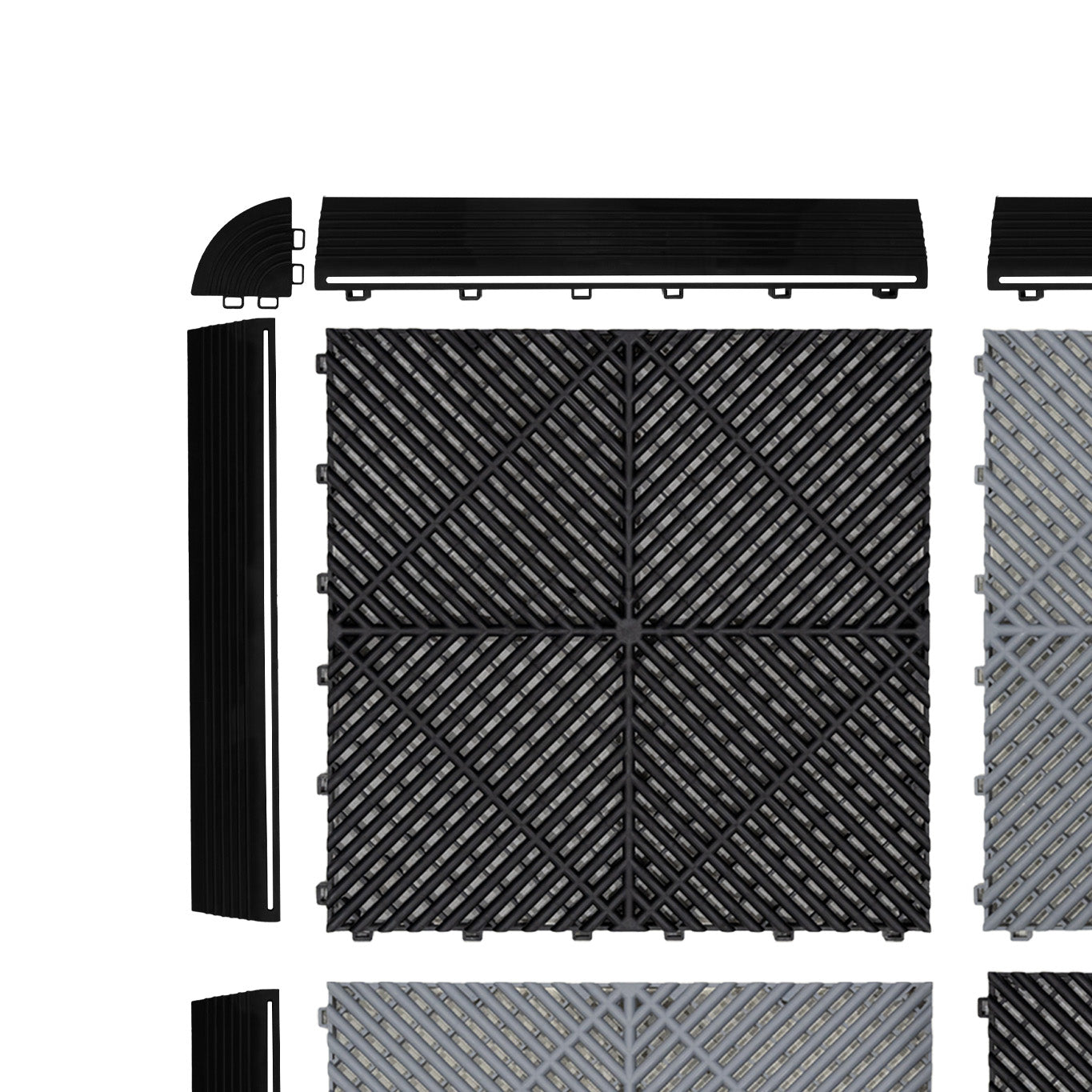 A2ZCARE Tapis d'exercice puzzle avec carreaux emboîtables en mousse EVA – Tapis de sol emboîtables pour équipement de gym – Idéal pour la salle de sport à domicile, l'aérobic, le yoga et