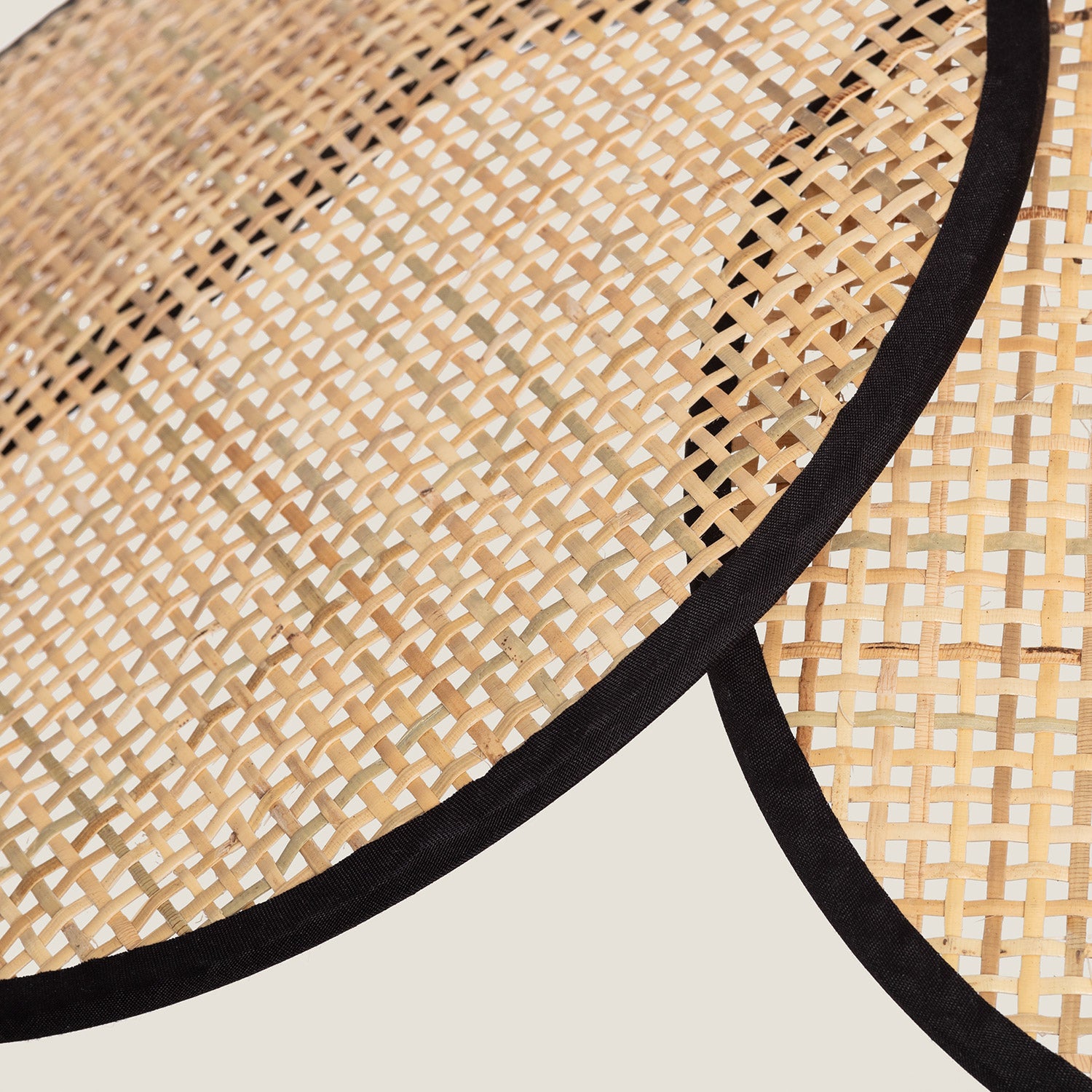 Suspension Rotin Nirvana Noir tressé - 6