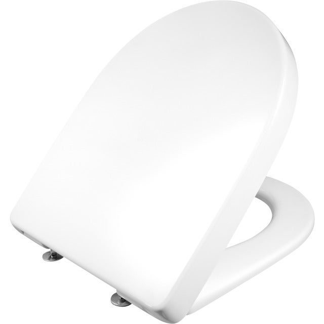 Abattant WC PREMIUM 8 compatible Roca MERIDIAN, Duravit DUNE, VILLEROY - Duroplast - Fermeture douce