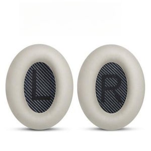 Coussinets De Rechange Pour Casque Bose QC35 Et QC35 II - Cuir Protéiné Et Mousse Mémoire - Noir - Confort Et Isolation Améliorés