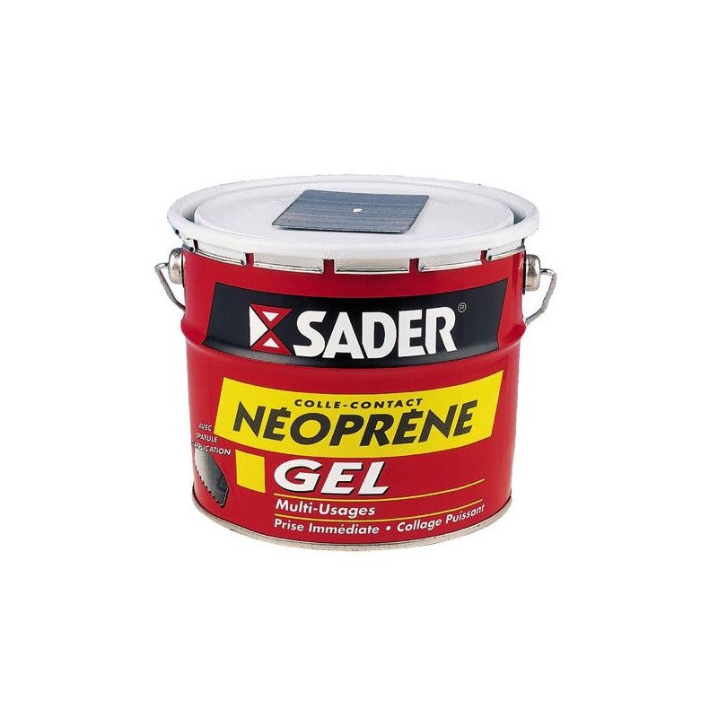 Colle gel contact néoprène SADER - Prise immédiate - 500ml - 3