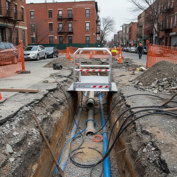 Plateforme - Passerelle: Largeur int. 1.00m - Longueur 1.26m - charge max 3000kg pour empattement 1000mm - Vendue à l'unité - MP12/10U - 4