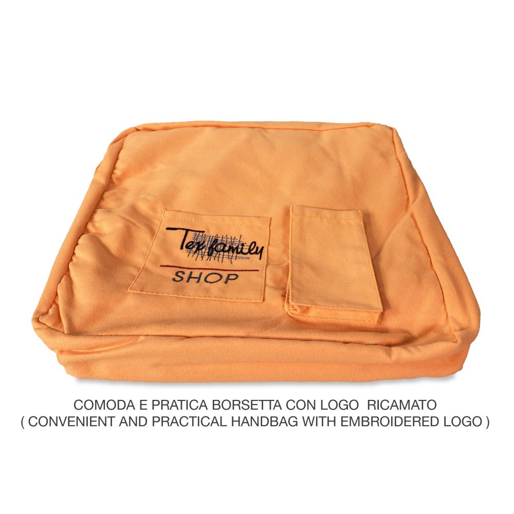 ACCAPPATOIO tecnico KIDDY BIMBO bambino RAGAZZO IN microfibra ARANCIO 4-6 ANNI - 4
