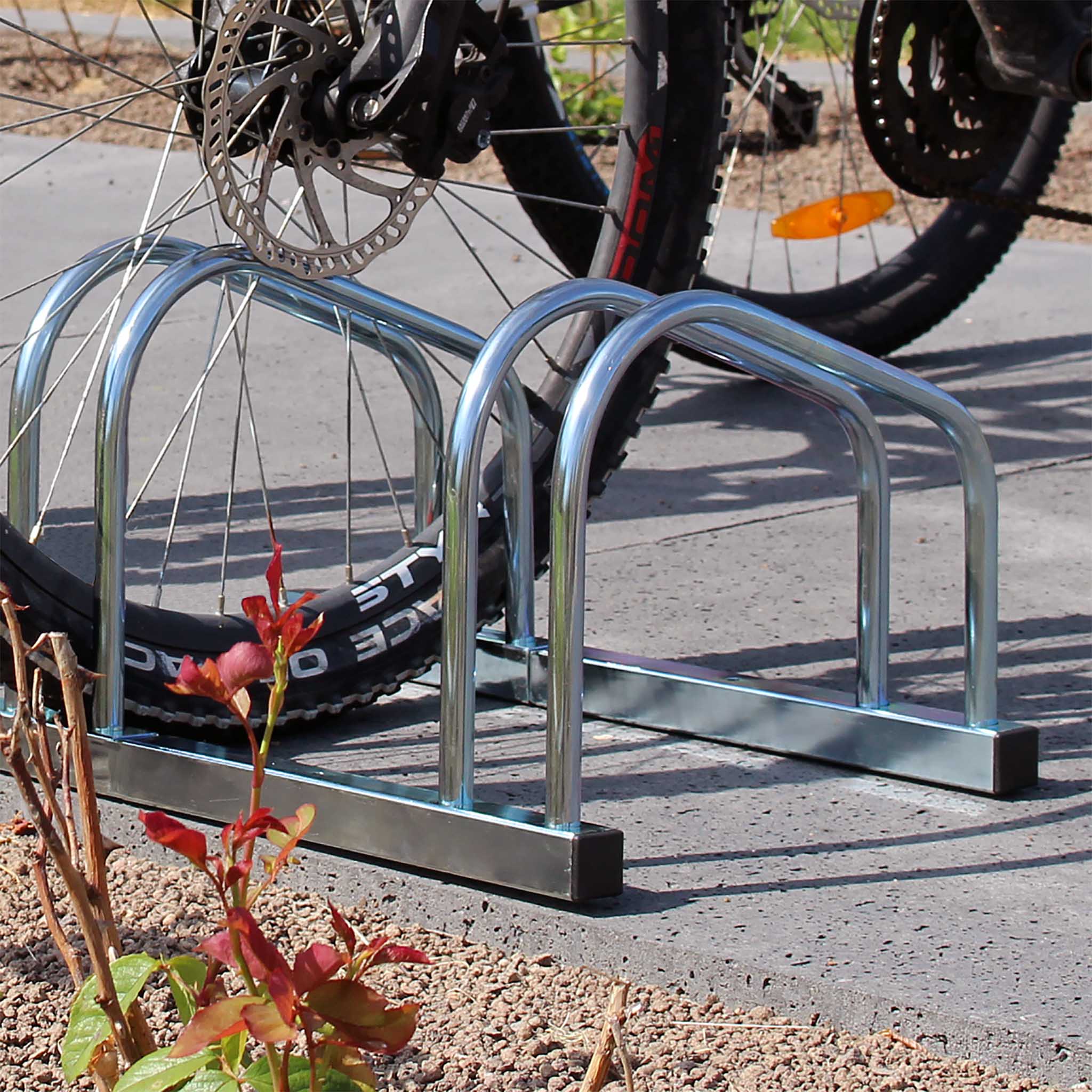 2 Cinghie Di Serraggio Per Bicicletta Con Gel Antigraffio