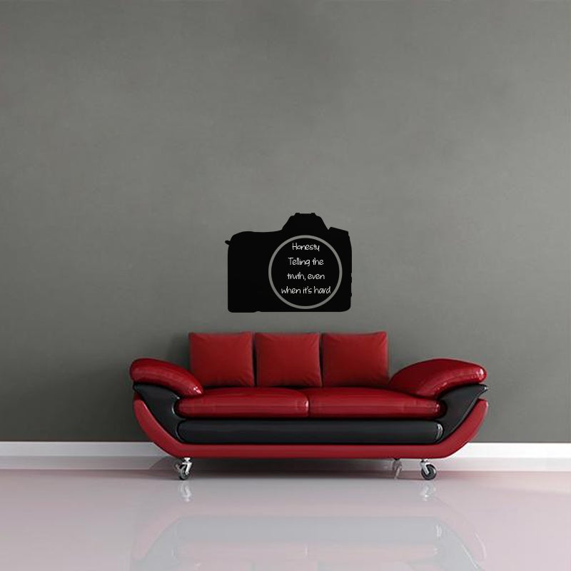 Adesivo Fotocamera di design - Sticker adesivo - adesivi murali - 110x140cm - 3