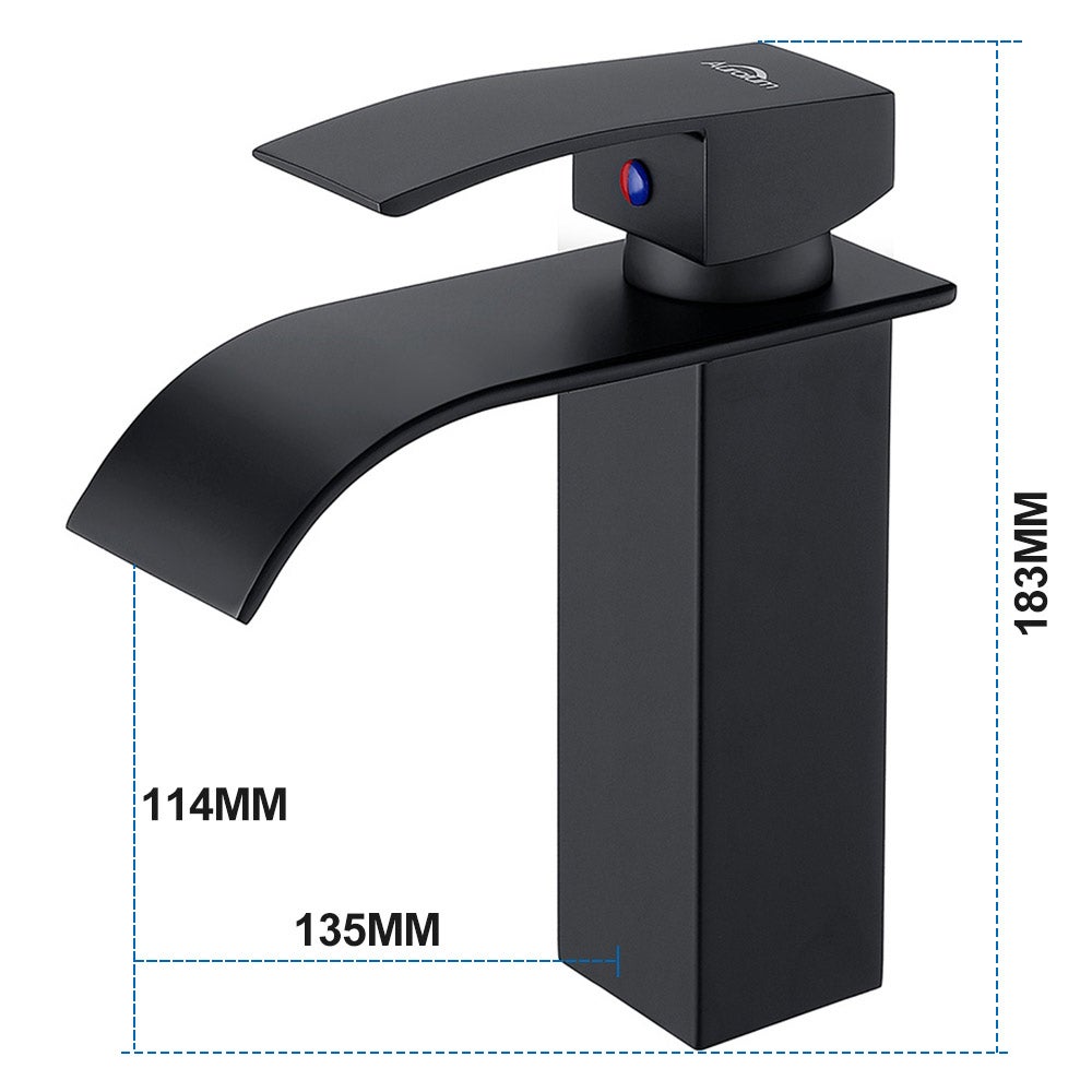 Robinet Salle De Bain En Acier Inox Robinet De Lavabo Cascade Mitigeur De Lavabo Vasque