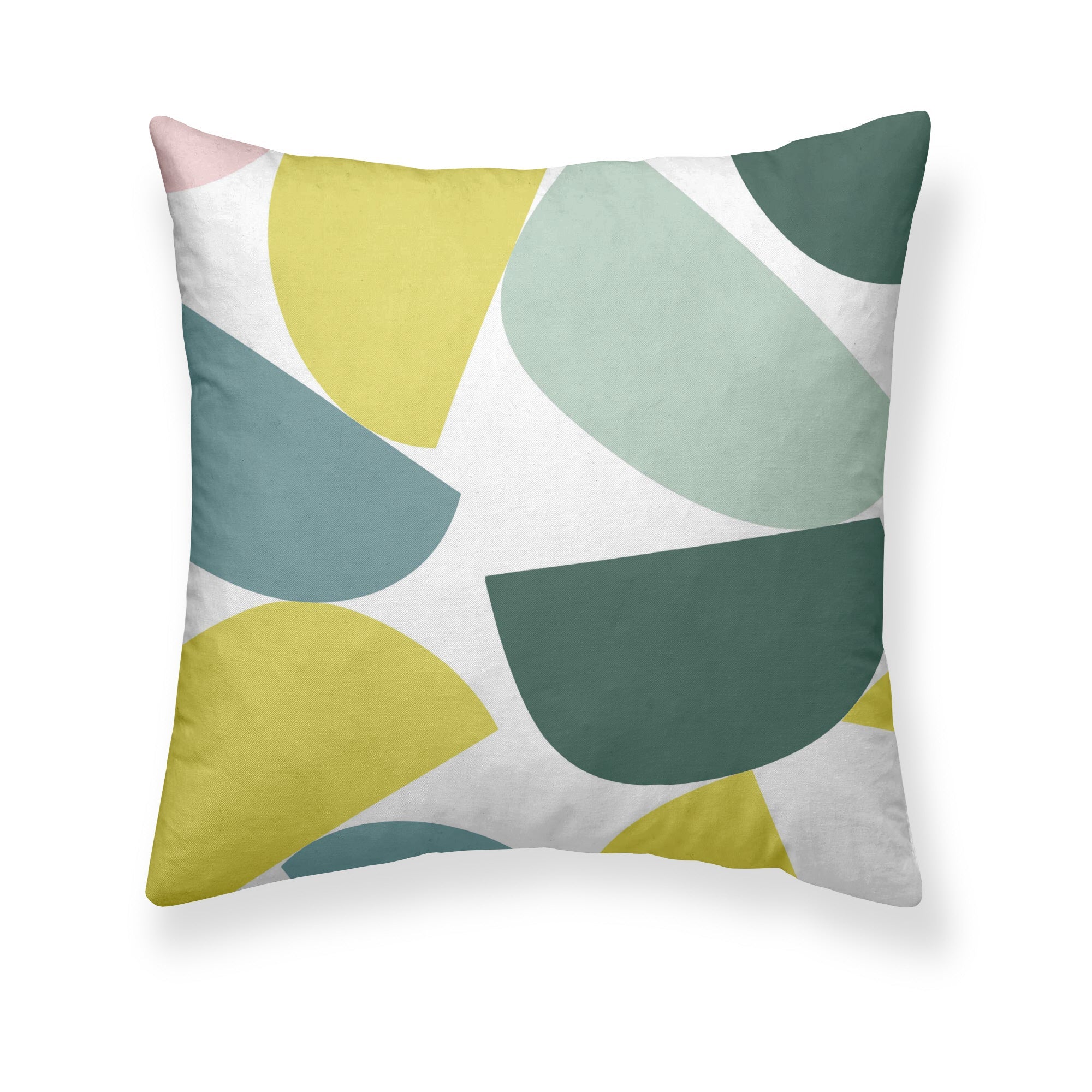 Housse Intérieure Cylindrique Pour Noyau D’oreiller - 2 Pièces, Blanc, 60x25 Cm, Tissu