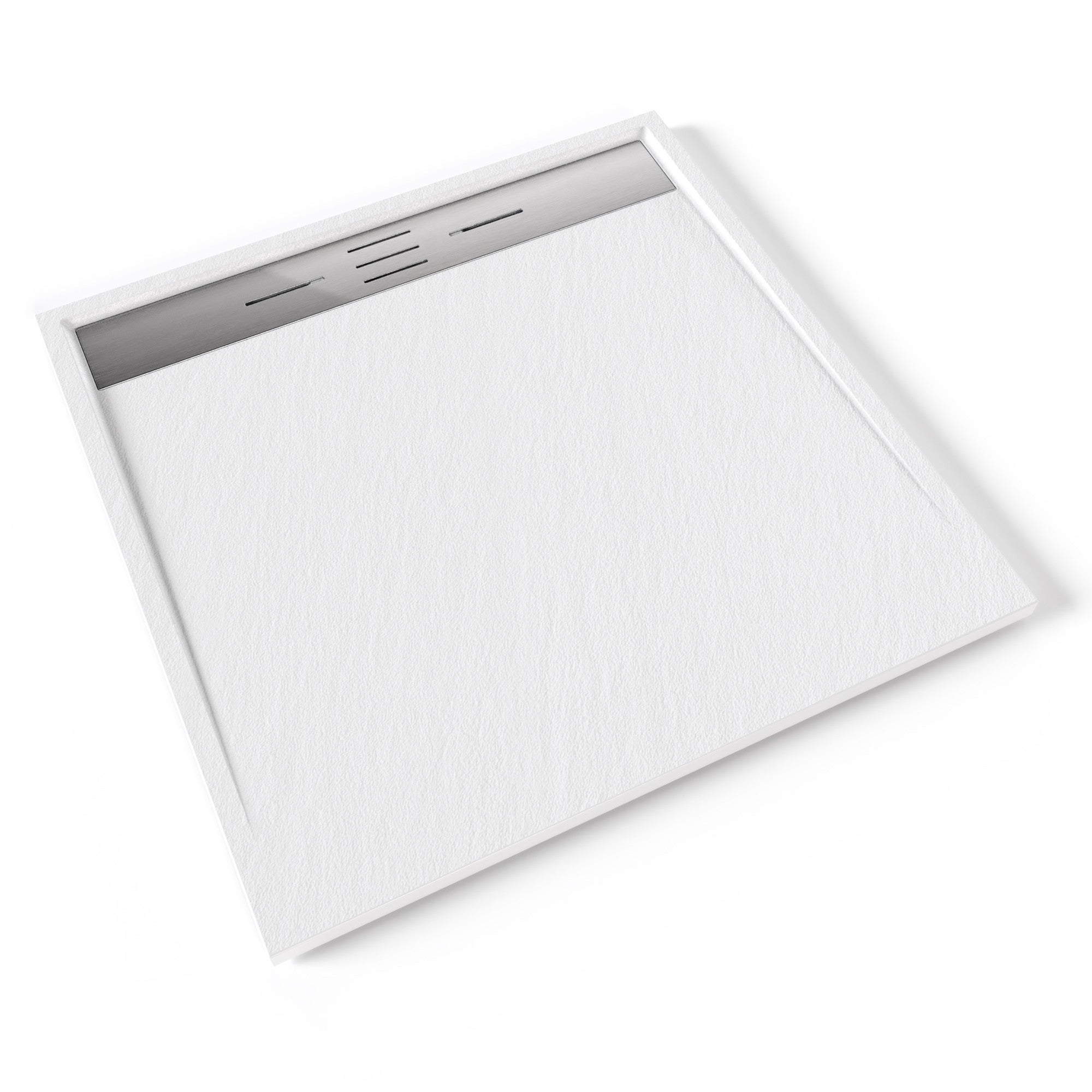 Receveur De Douche 80x150 Cm Blanc Effet Pierre - Résine Idralite - Neuf