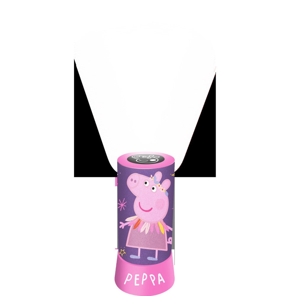 Veilleuse projecteur - Peppa Pig - Rose - 19 cm | Leroy Merlin