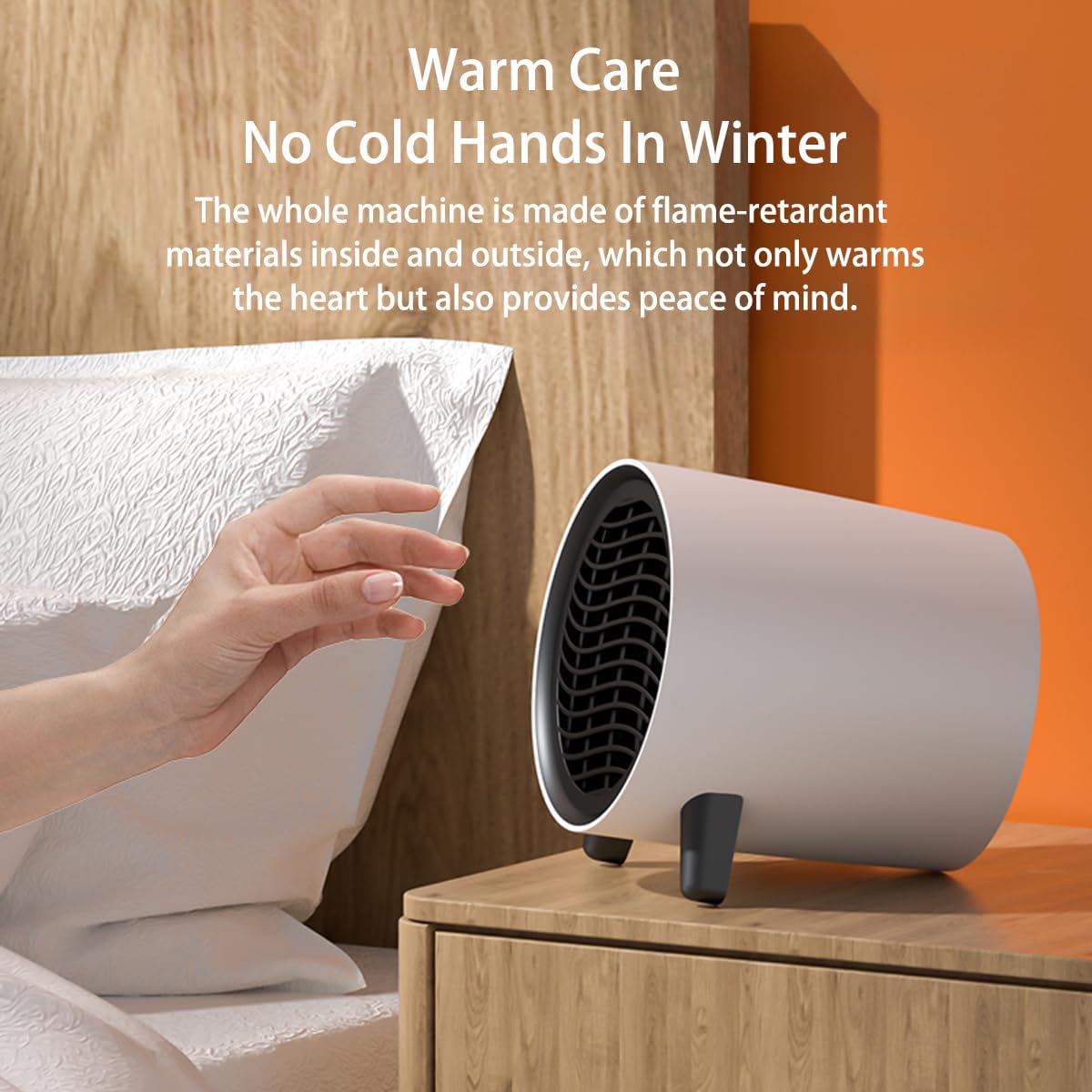 Mini radiateur électrique à brancher, 350 W, écran LED, protection contre la surchauffe, lot de 2 (avec télécommande) | Leroy Merlin