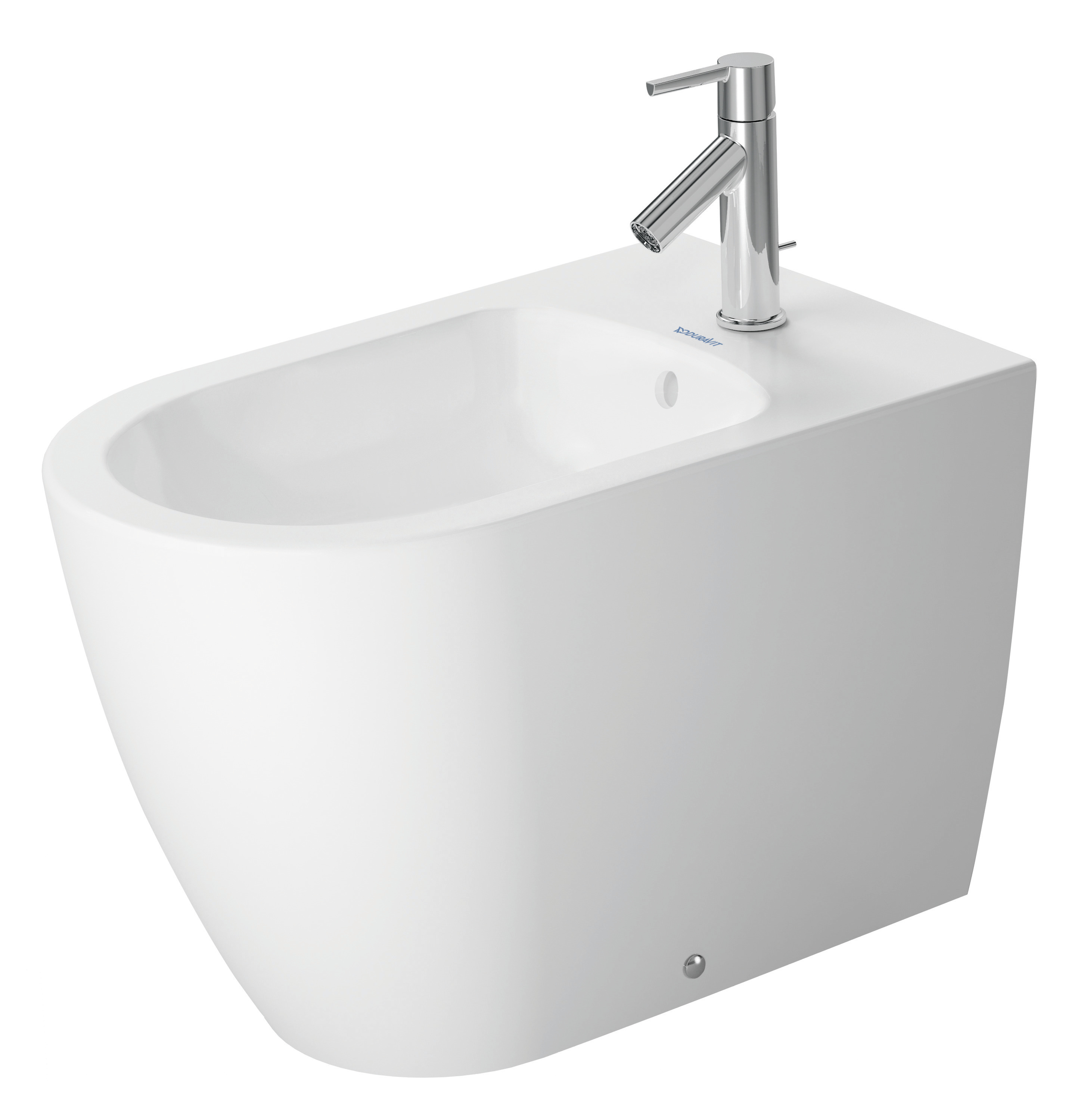 Duravit ME par Starck Stand-Bidet, saillie 600mm, dos au mur, Farbe ...