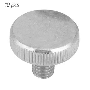 Tornillos Cabeza Plana M8 Con Inserto Roscado | Juego De 10 Pares, Llaves Incluidas, Para Muebles, Madera, Metal | Acero Inoxidable, Diseño Torx Antideslizante