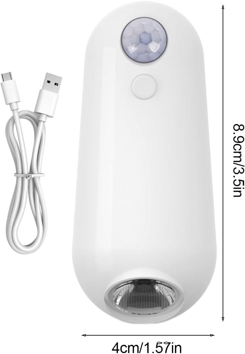 Wielokolorowa lampka nocna do toalety, 1 sztuka, lampka nocna z czujnikiem, lampka nocna LED zmieniająca kolor