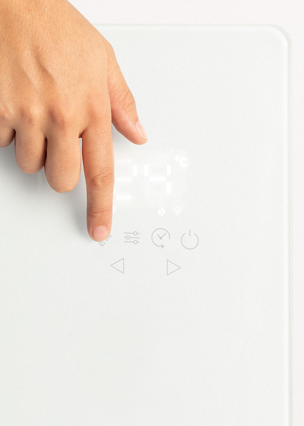 CREATE - WARM CRYSTAL 2500W - Convector eléctrico de cristal con WiFi - 8