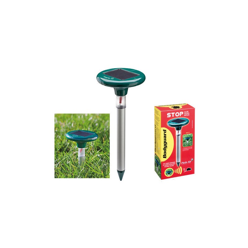 Répulsif à ultrasons anti-taupes et rongeurs AR‑T3 – pour le jardin ...