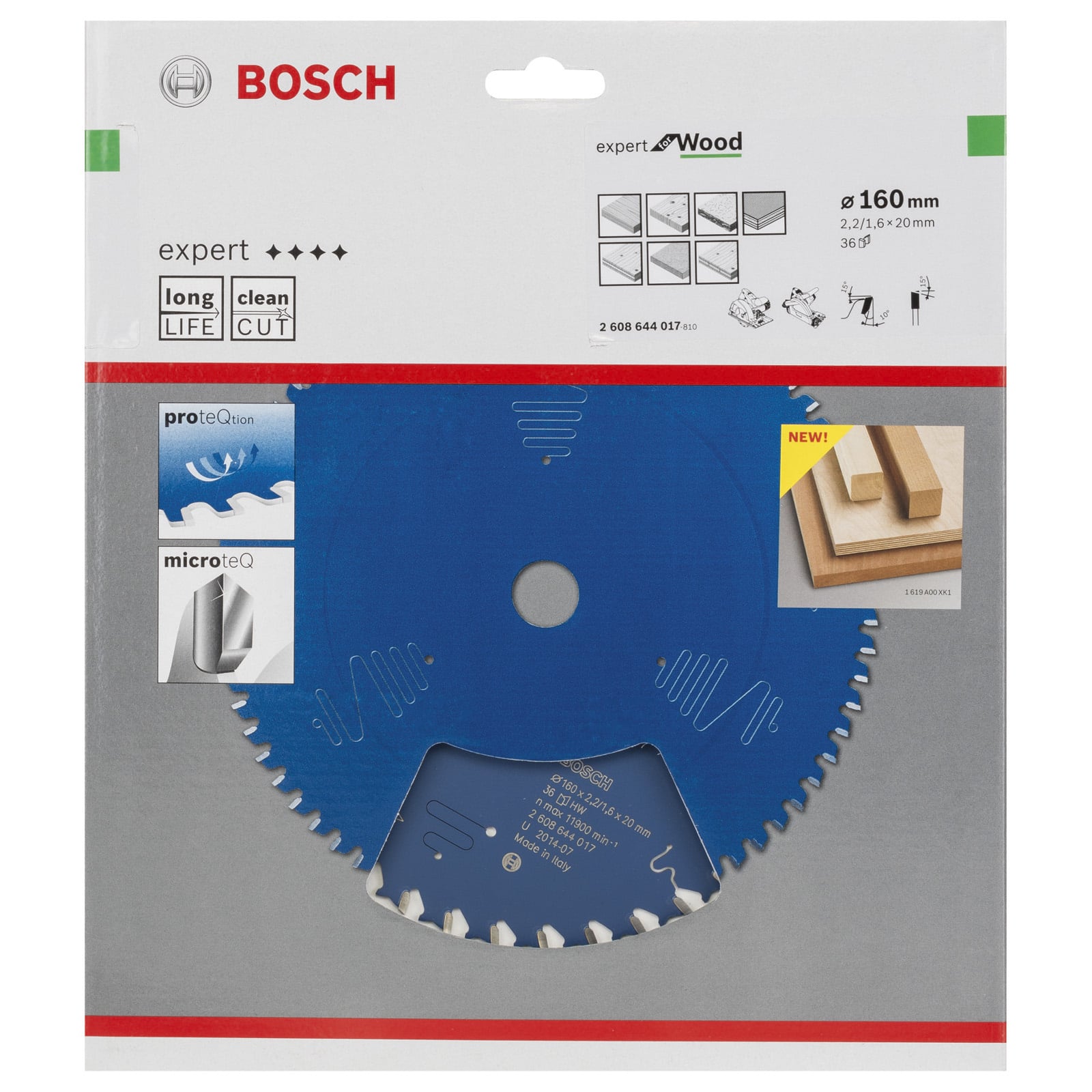 Bosch Professional - Lame Scie Circulaire Expert Bois 160X20X2,2mm, 36D - 2608644017 - 4