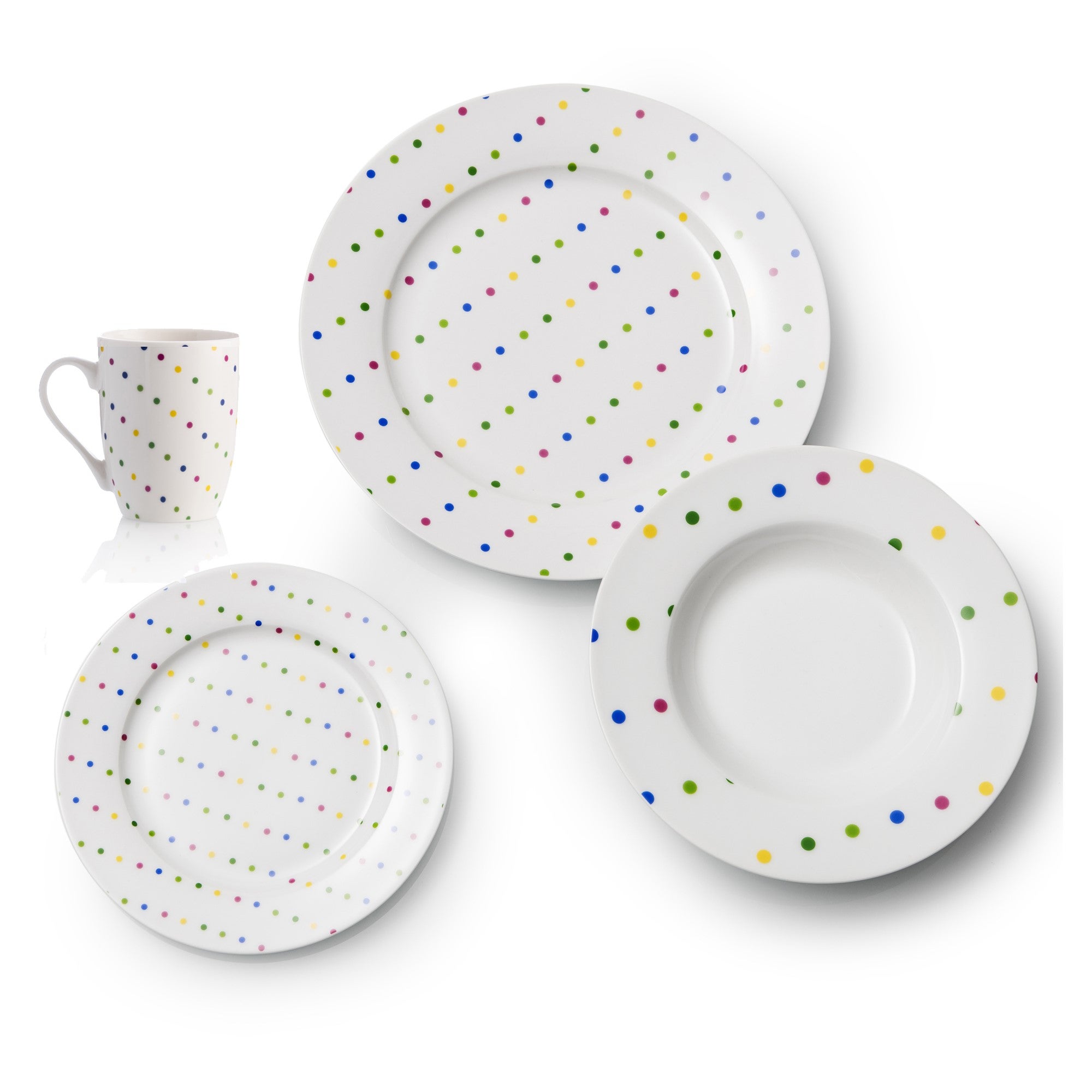 Benetton Set Ciotole Multicolore – Standard, Allegre E Colorate