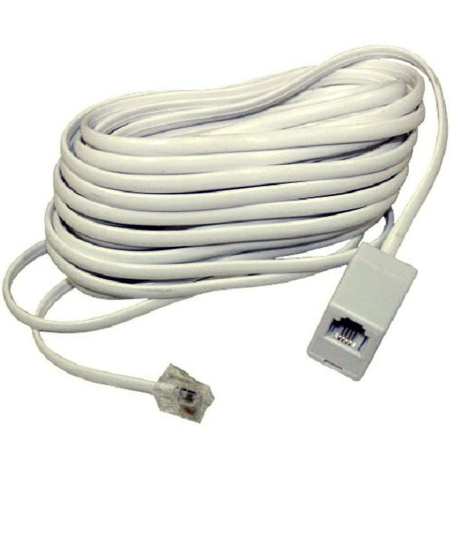 A BT 4 Pin Cavo Rj11 Cavo Telefonico RJ11 A BT Maschio, Lungo 3 Metri, Per Modem, Fax, Telefono A BT 4 Pin Cavo Rj11 Cavo Telefonico RJ11 A BT Maschio, Lungo 3 Metri, Per Modem, Fax, Telefono