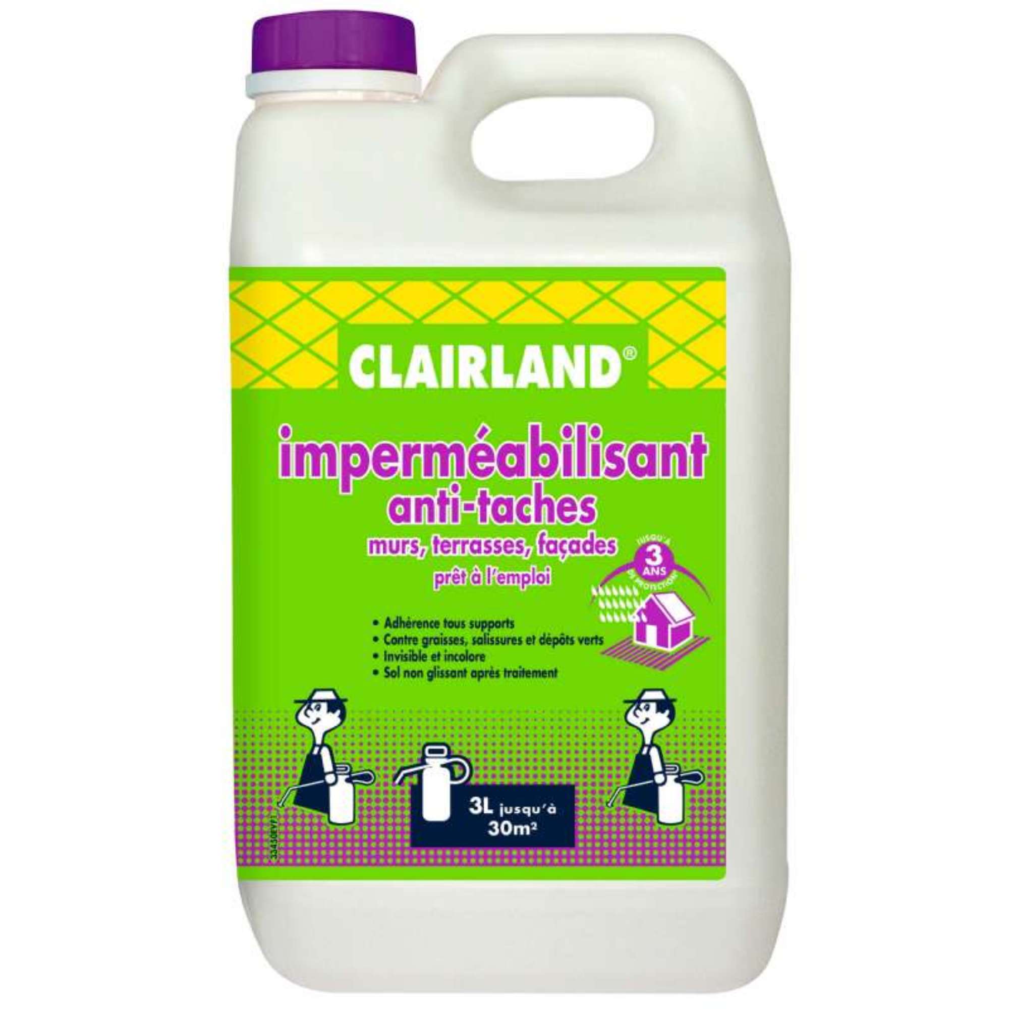SPADO Imperméabilisant Anti-Taches 500 Ml - Protection Tous Matériaux Effet Déperlant - Fabrication Française