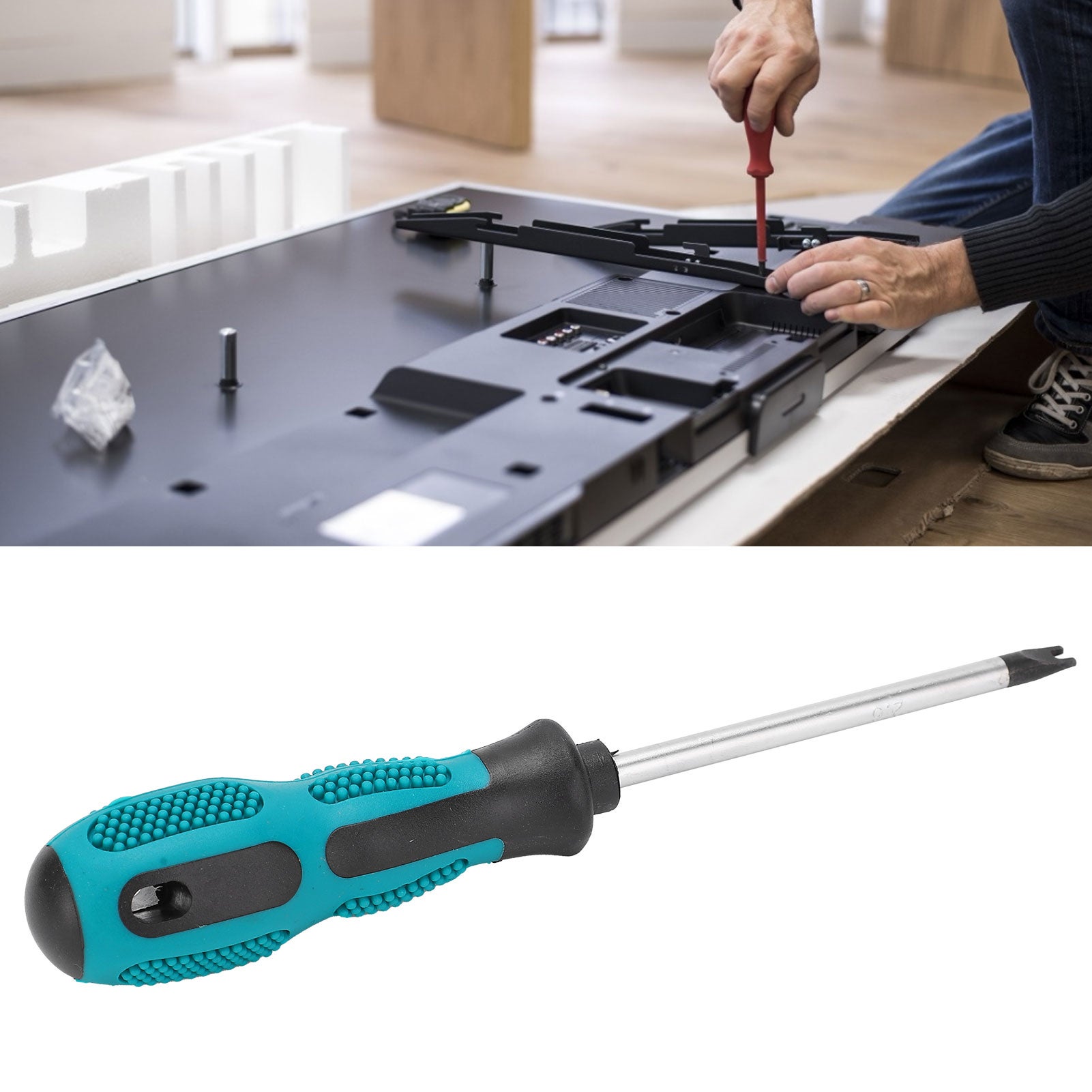 Destornillador en forma de U 2,6 mm de acero aleado cromo-vanadio – magnético, anticorrosivo, portátil - 4