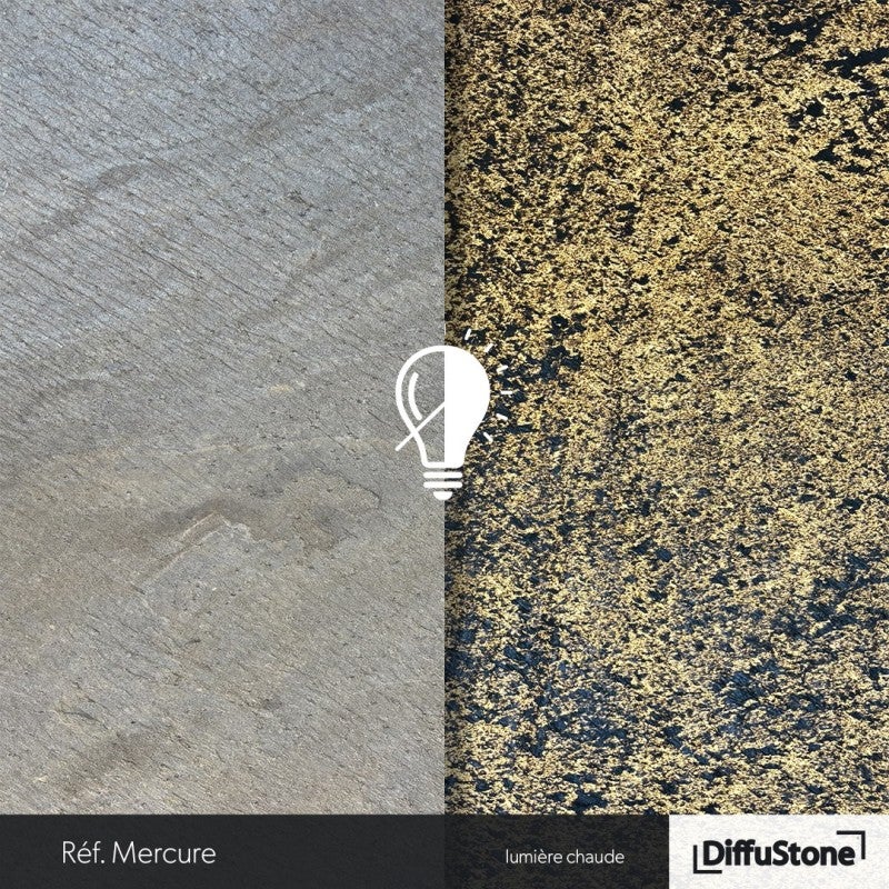 Mercure - TRANSLUCIDE - Feuille de Pierre DiffuStone - 5