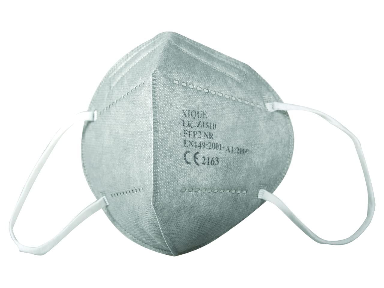 GIMA Masque FFP2 Value & Safe - 5 Couches Bordeaux - Pliable Ergonomique - DPI Classe III - Sachet Individuel X20