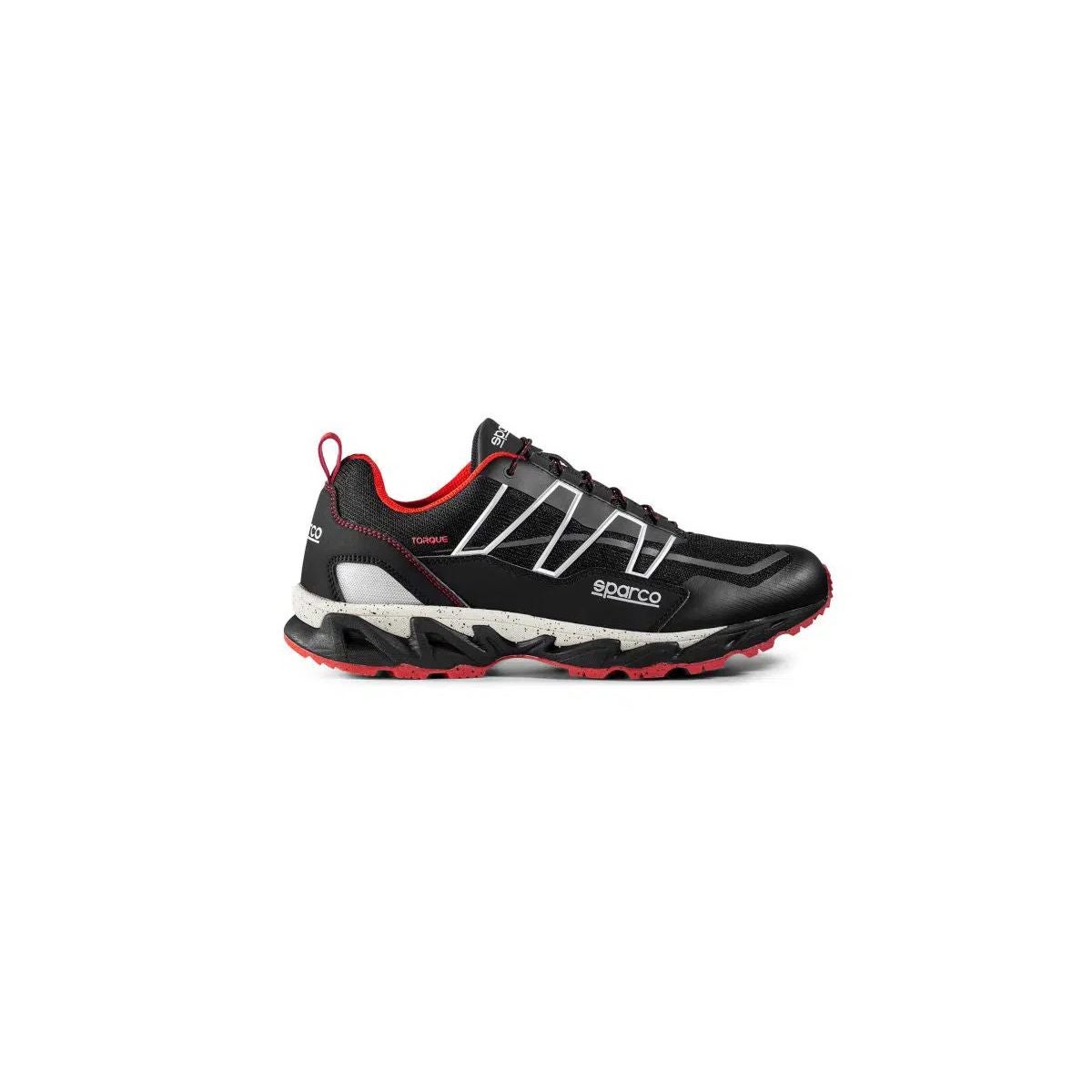 SPARCO SL-17 Slippers Noir Rouge - Chaussures Lifestyle Sportives - Taille 39