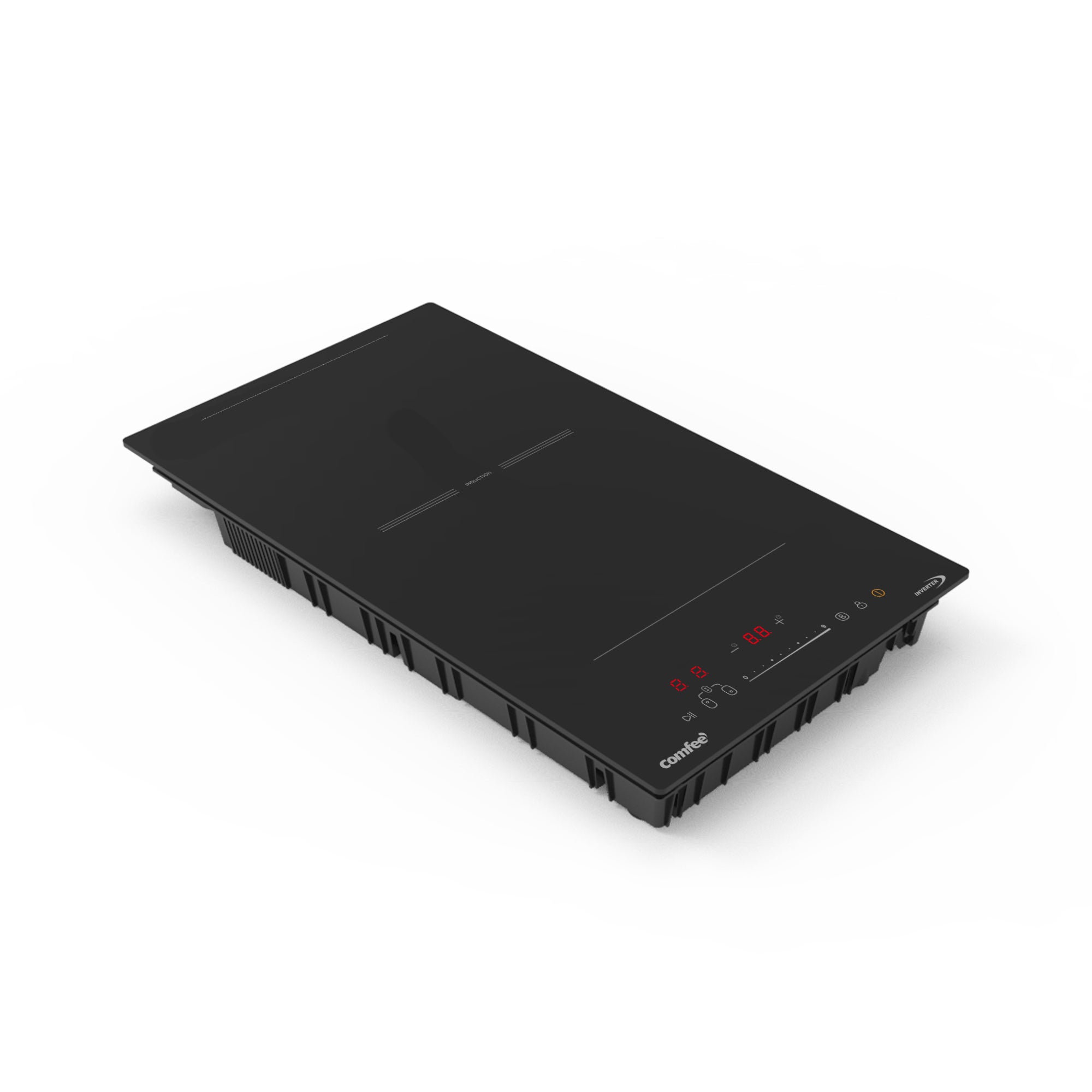 Domino Induction Plaque à Induction encastrable COMFEE 2 Foyers avec Zone Flexible 3500W CIH351D215K1 - 5