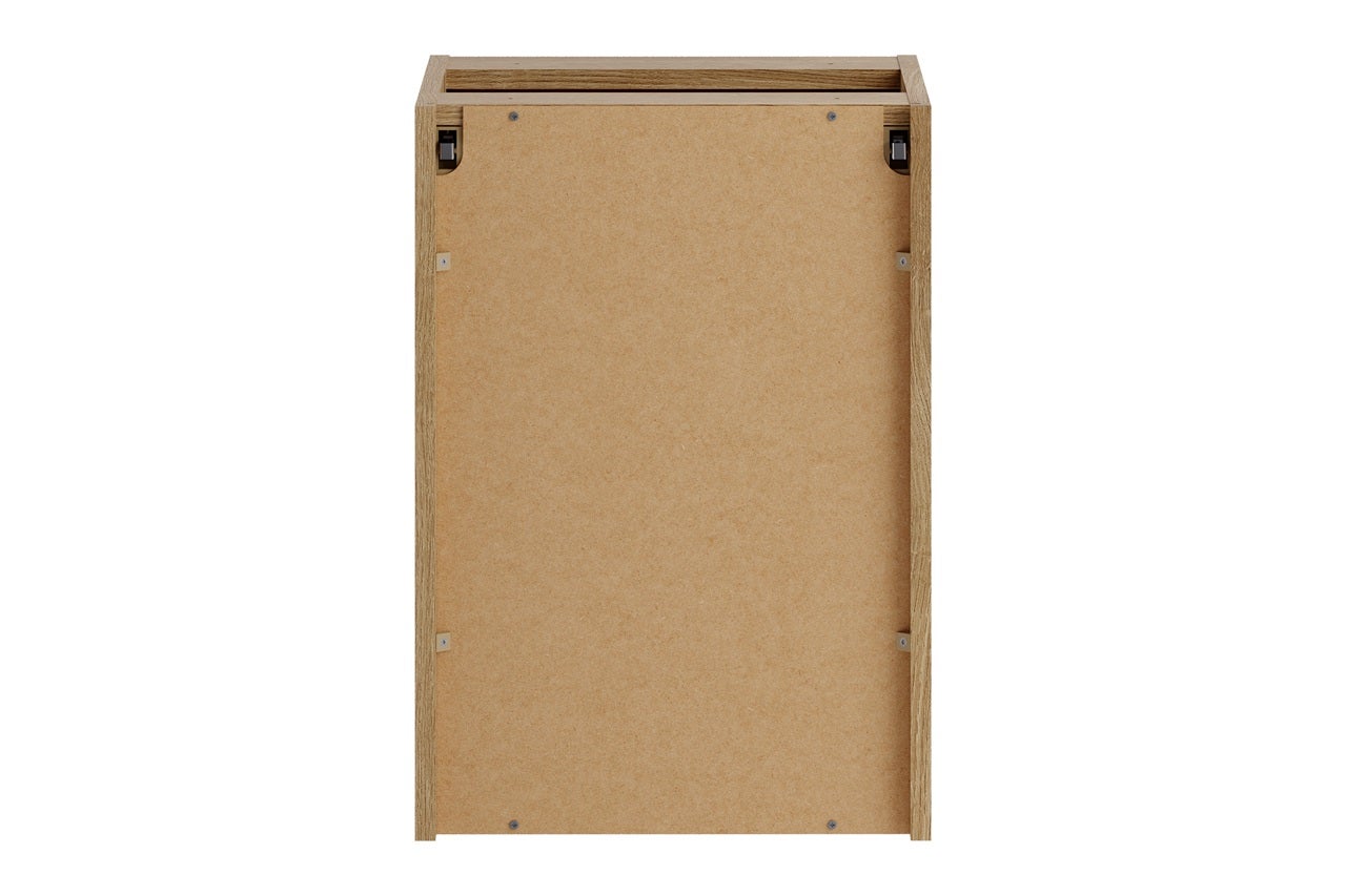 Szafka łazienkowa Nova 40 cm dąb coast evoke z koszem z blatem - 6