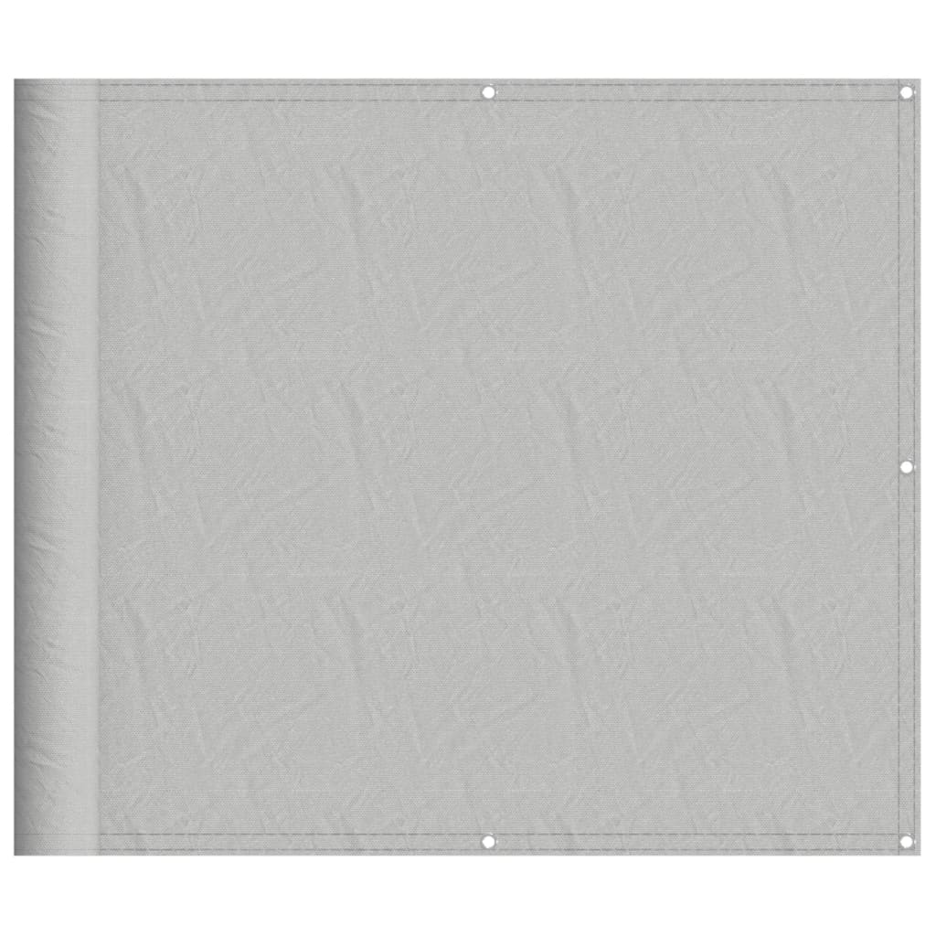 Sunnylaxx Brise Vue Balcon Anthracite 90x300cm - Cache Balcon PES 170g/m² UV Résistant Avec Œillets Et Serre-Câbles