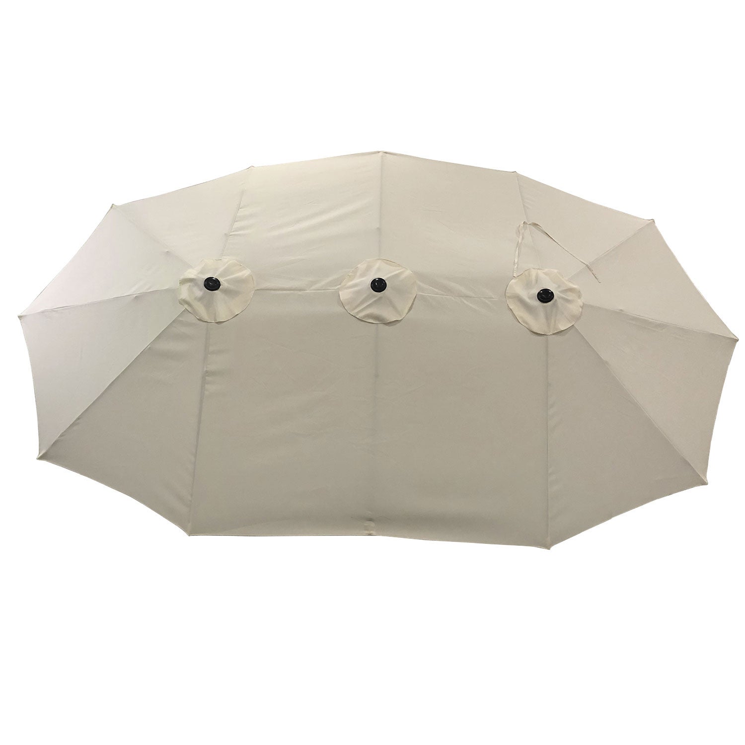Parasol double 2x4m LINAI beige - 7