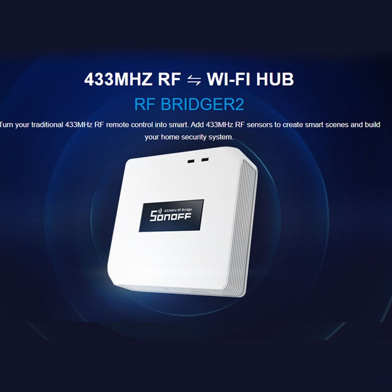 Passerelle domotique R2 pour protocole Zigbee WiFi et RF433 - Sonoff - 8