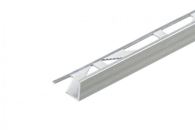 Profil do glazury narożny aluminiowy 10mm Cezar Naturalny 3m