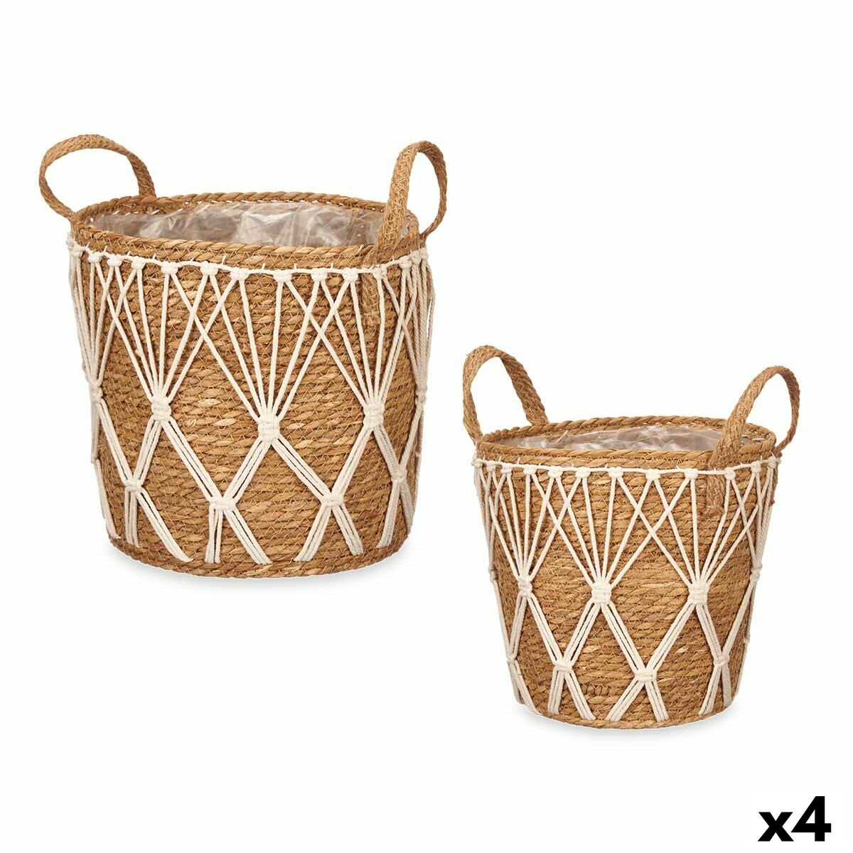 Tymar Vaso per fiori, 2 pezzi, forma rotonda (confezione da 2