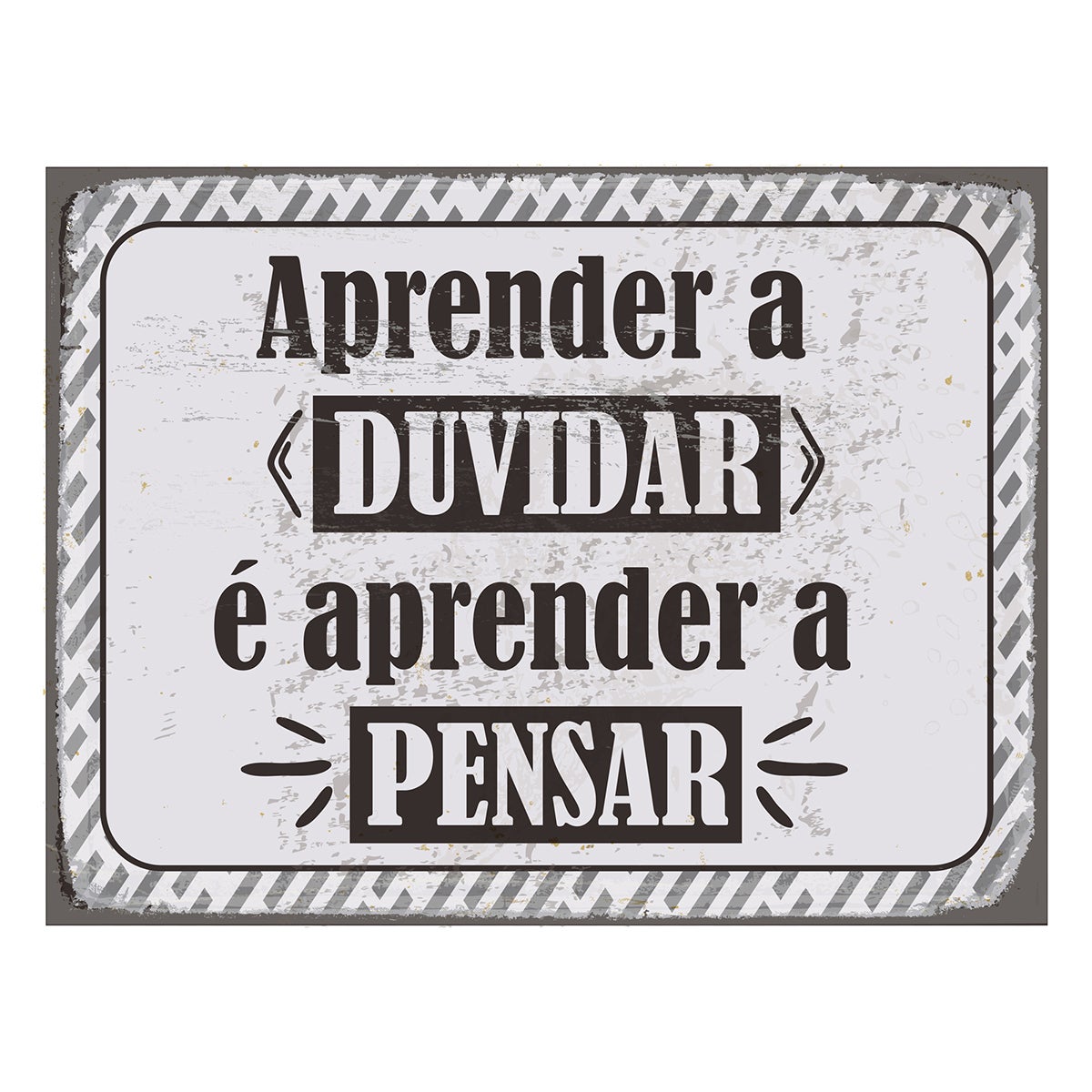 Origen home decor adorno pared portugues placas metal | placa de metal blanco rectangular - 25x33x1cm
